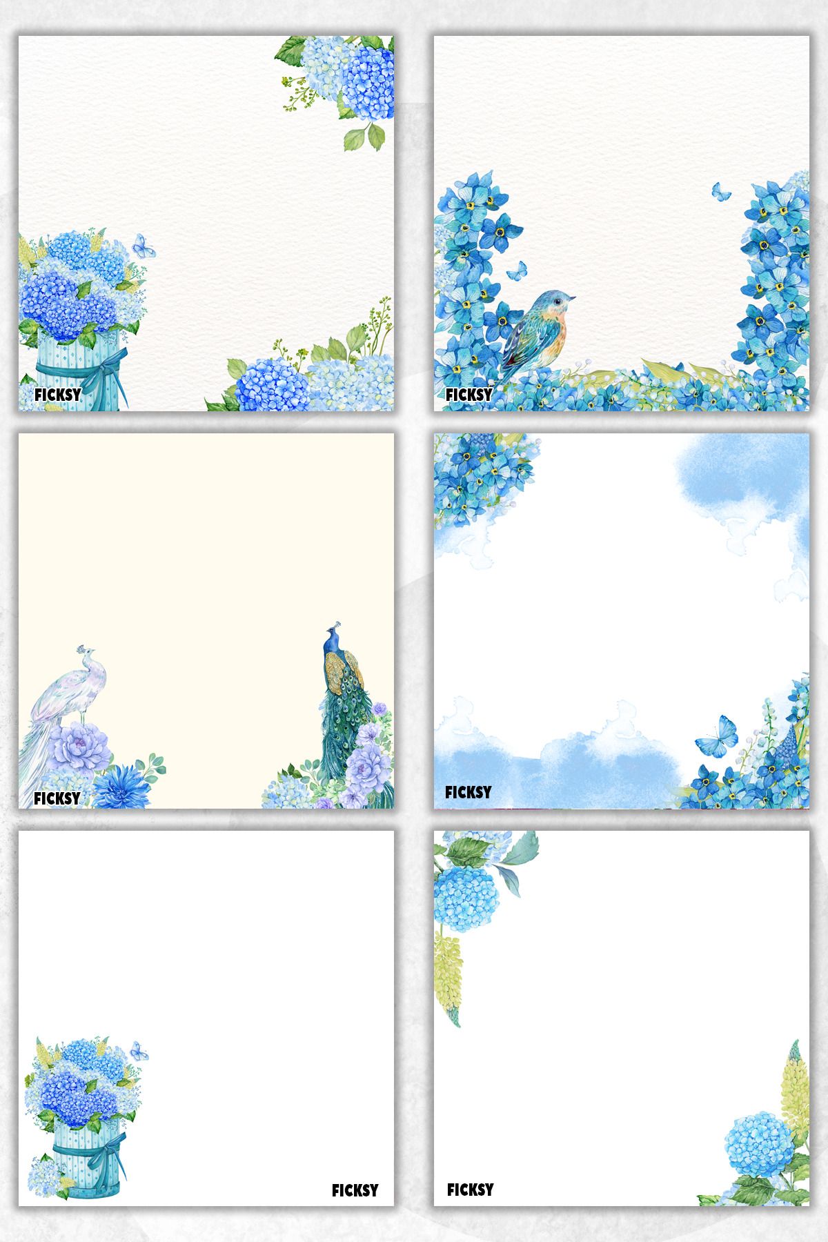 Ficksy-Flower Memo Pad - 9*9 cm Size - 50 Sheets - Notepad - Memopad - Note Paper - to Do List - Notebook 1