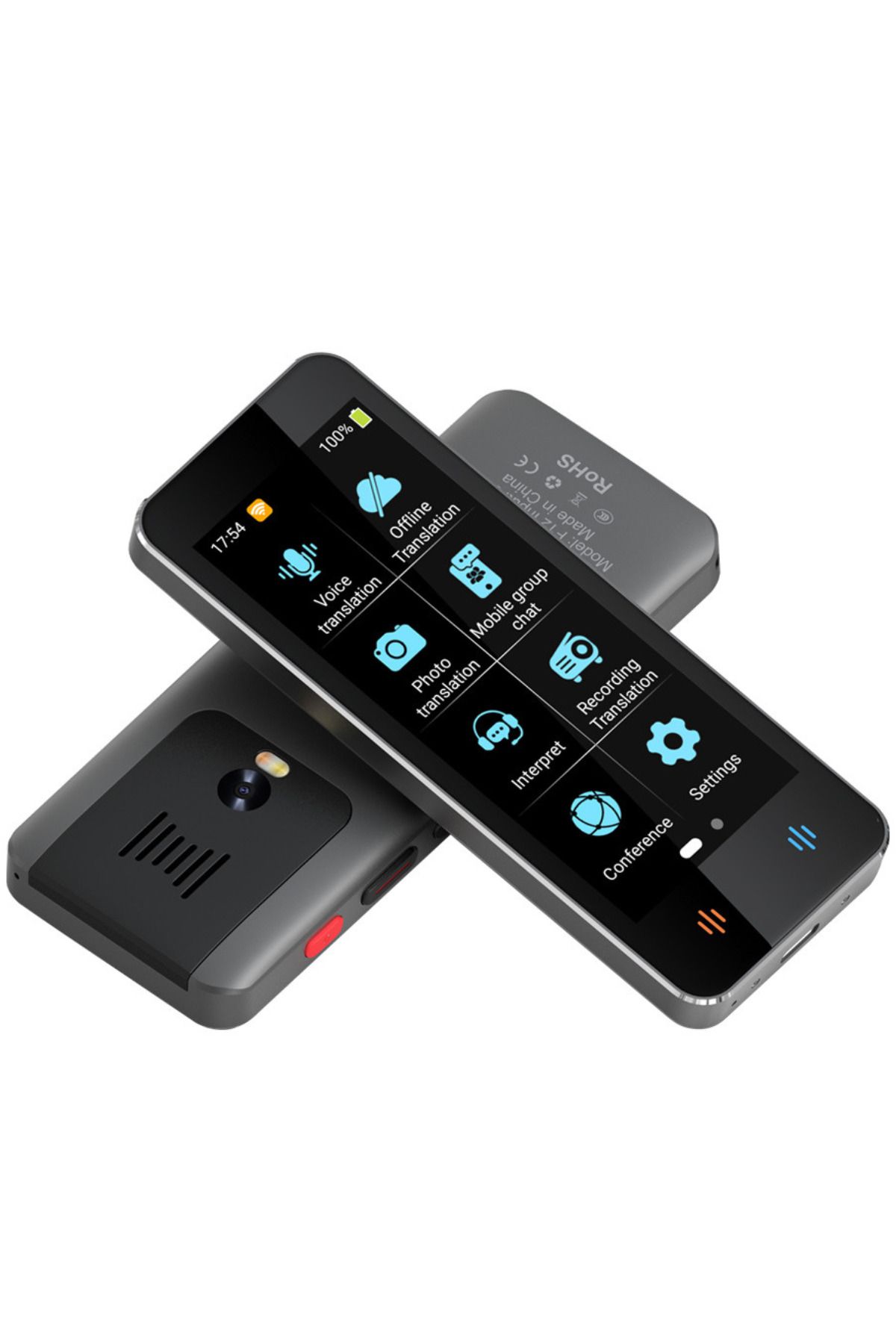 VisionHub-Smart Digital Bidirectional Voice Translator with over 137 Languages Online and Offline, Real-time 11