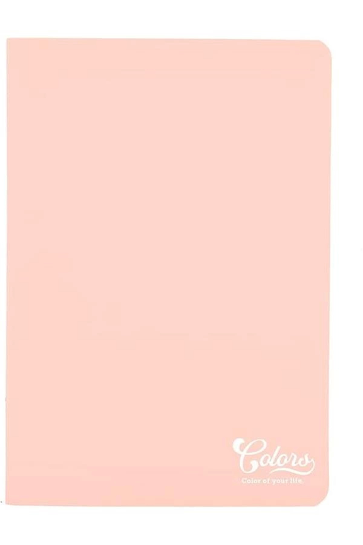 robotrend-Colors A4 80 Sheets Lined Notebook, Salmon 4