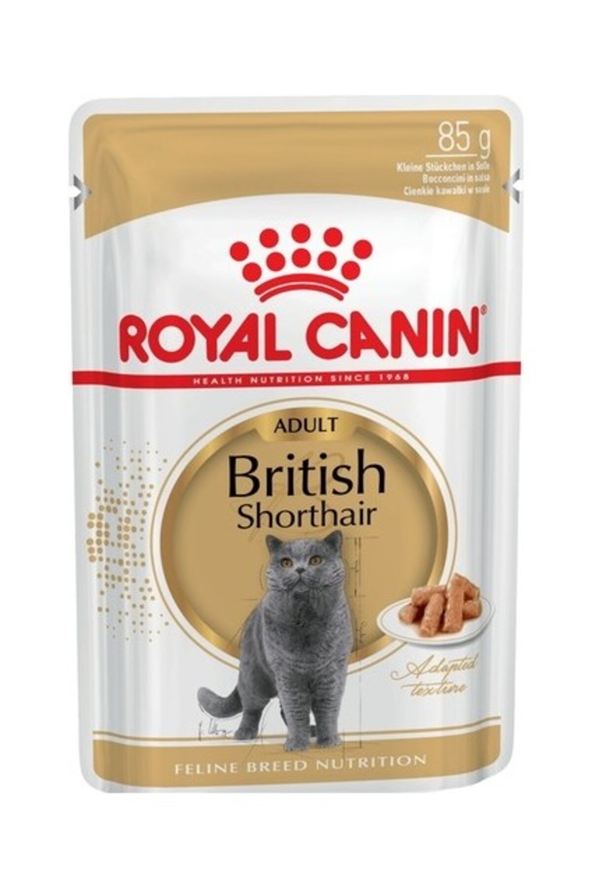 British Shorthair Yaş Kedi Maması 12 Adet x 85 gr (V2)