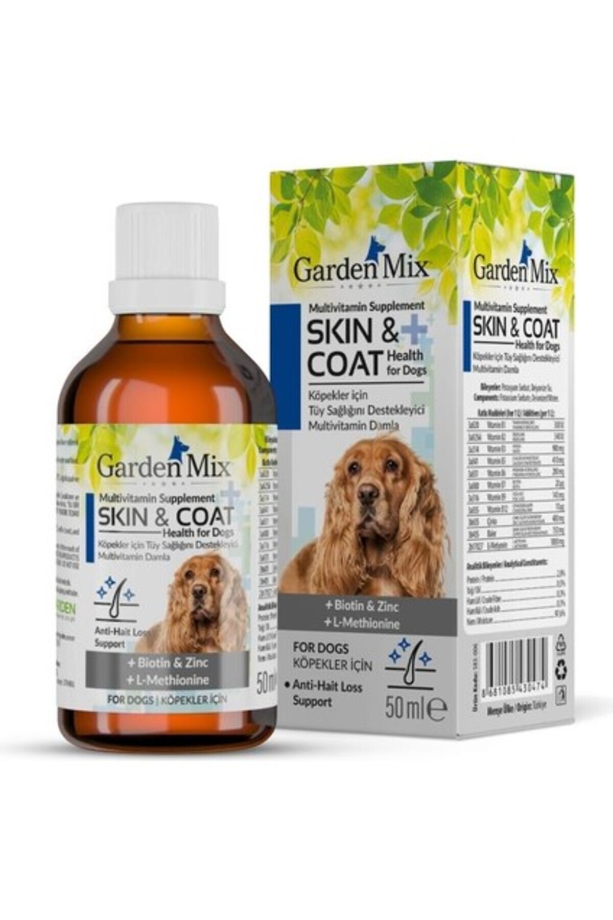 Gardenmix Garden Mix Köpek Tüy Sağlığı Damlası 50 ml