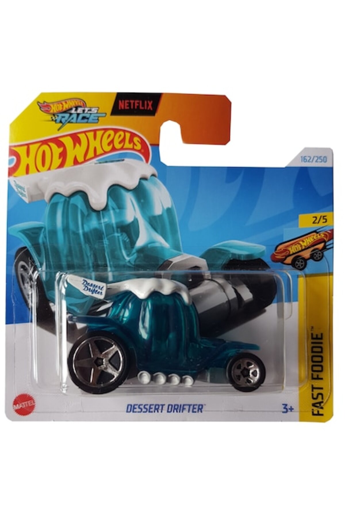 Masinuta metalica Hot Wheels, Dessert Drifter, 1:64, albastru