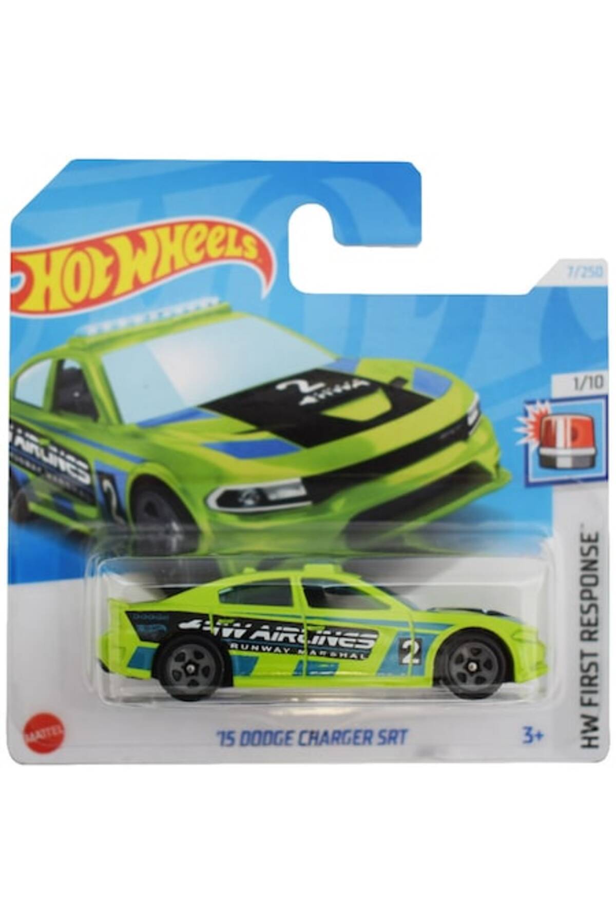 Masinuta metalica Hot Wheels, '15 Dodge Charger SRT, 1:64