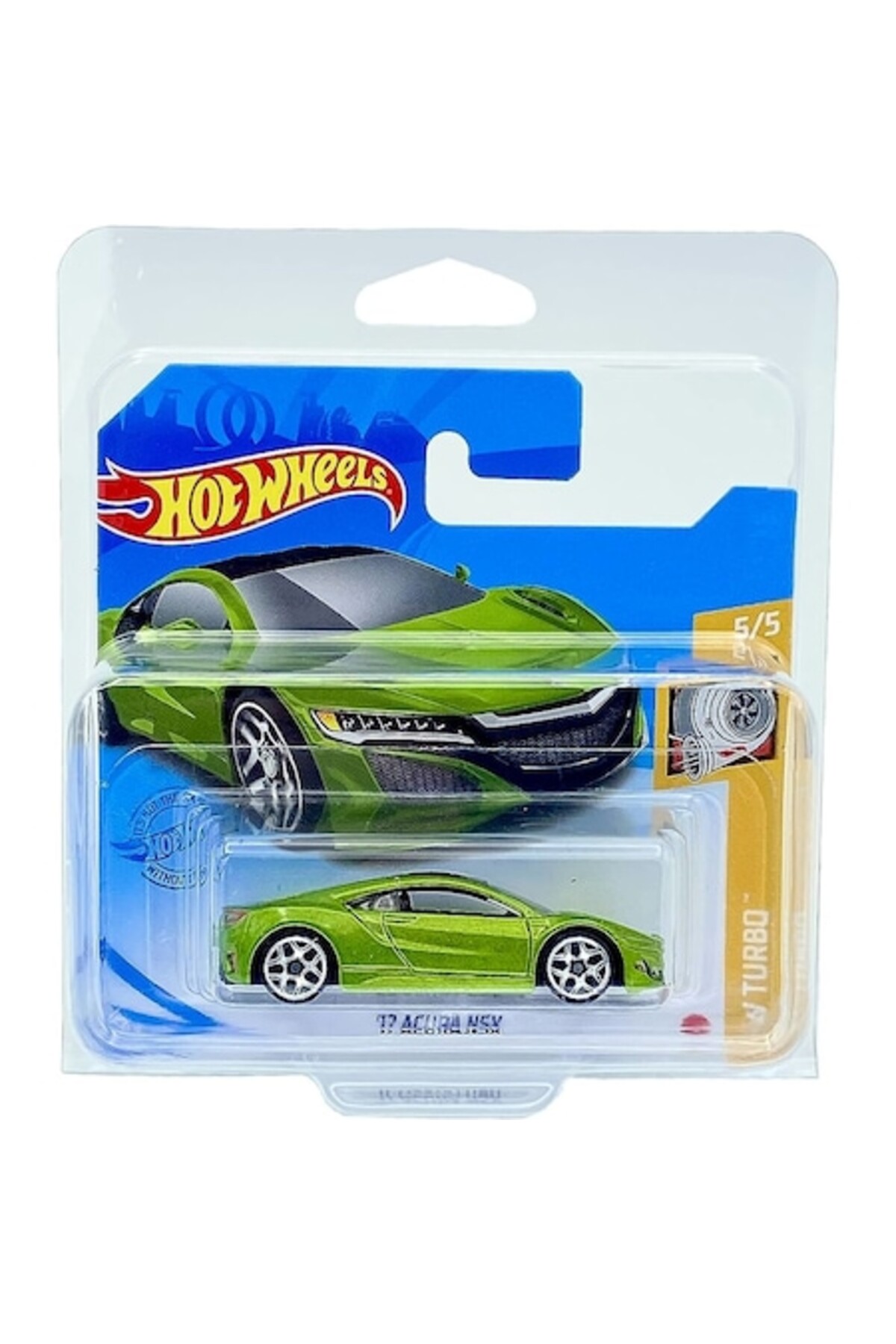 Masinuta Metalica Hot Wheels, '17 Acura NSX, Verde, 1:64