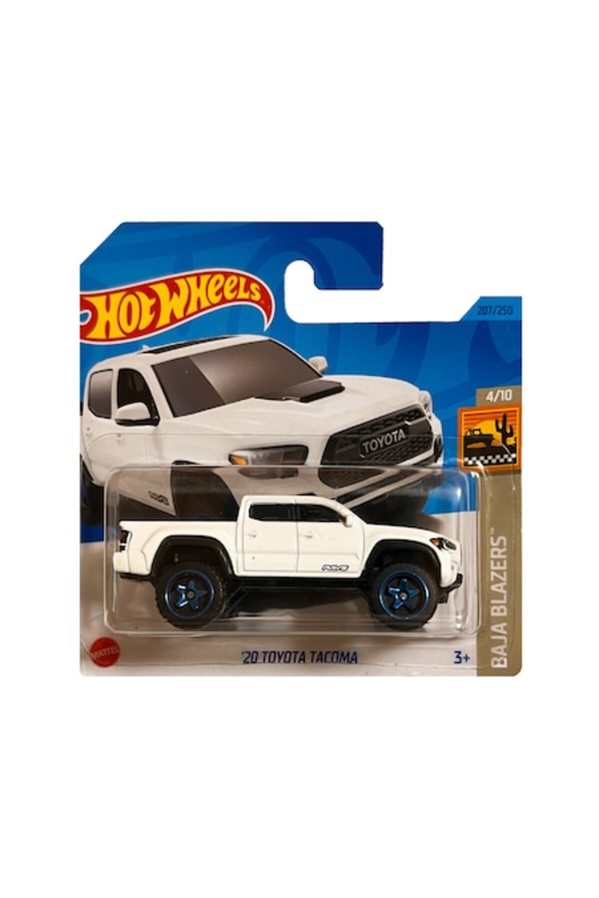 Masinuta metalica Hot Wheels, '20 Toyota Tacoma, 1:64, Alb