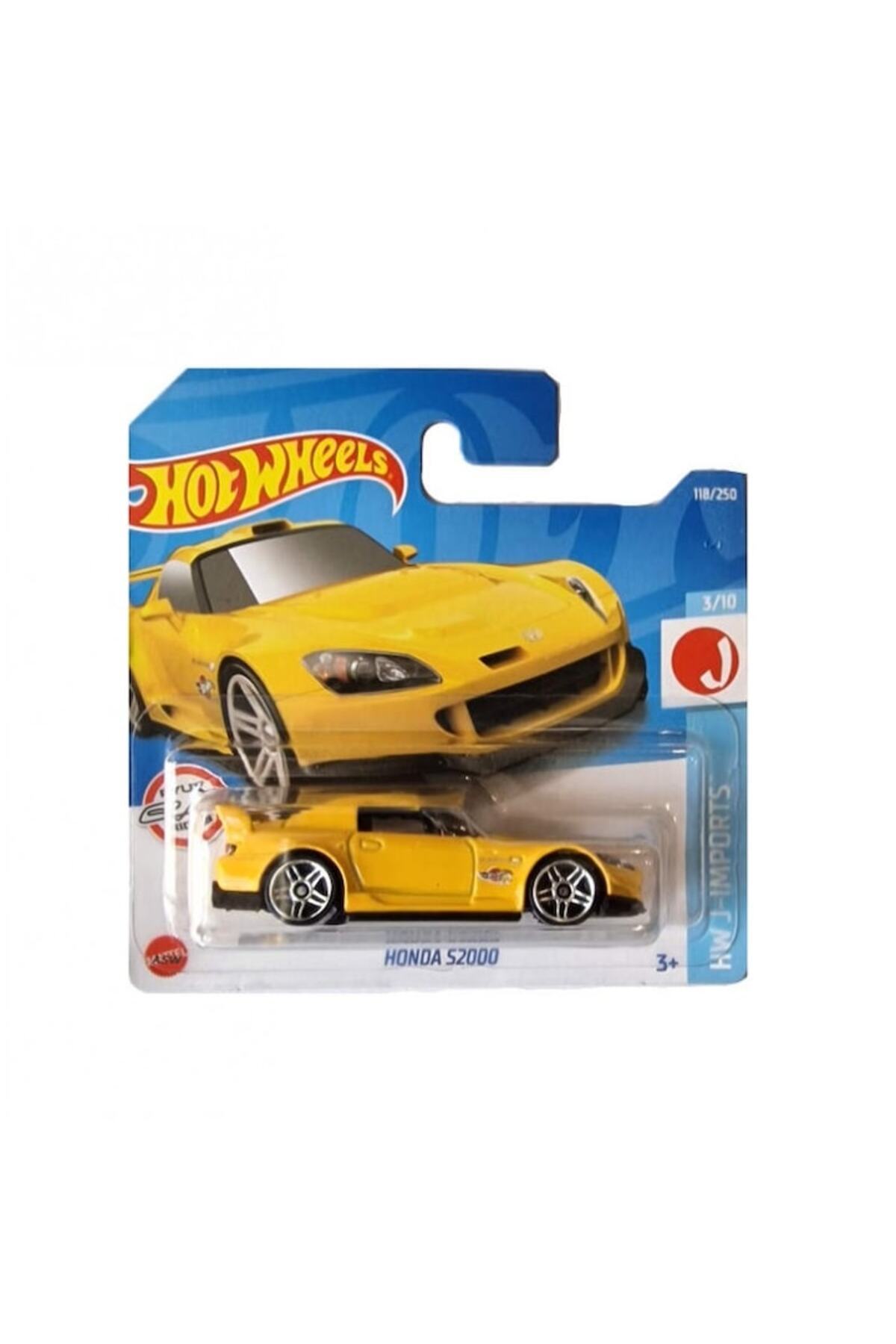 Masinuta Metalica Hot Wheels, Honda S2000, 1:64, Galben