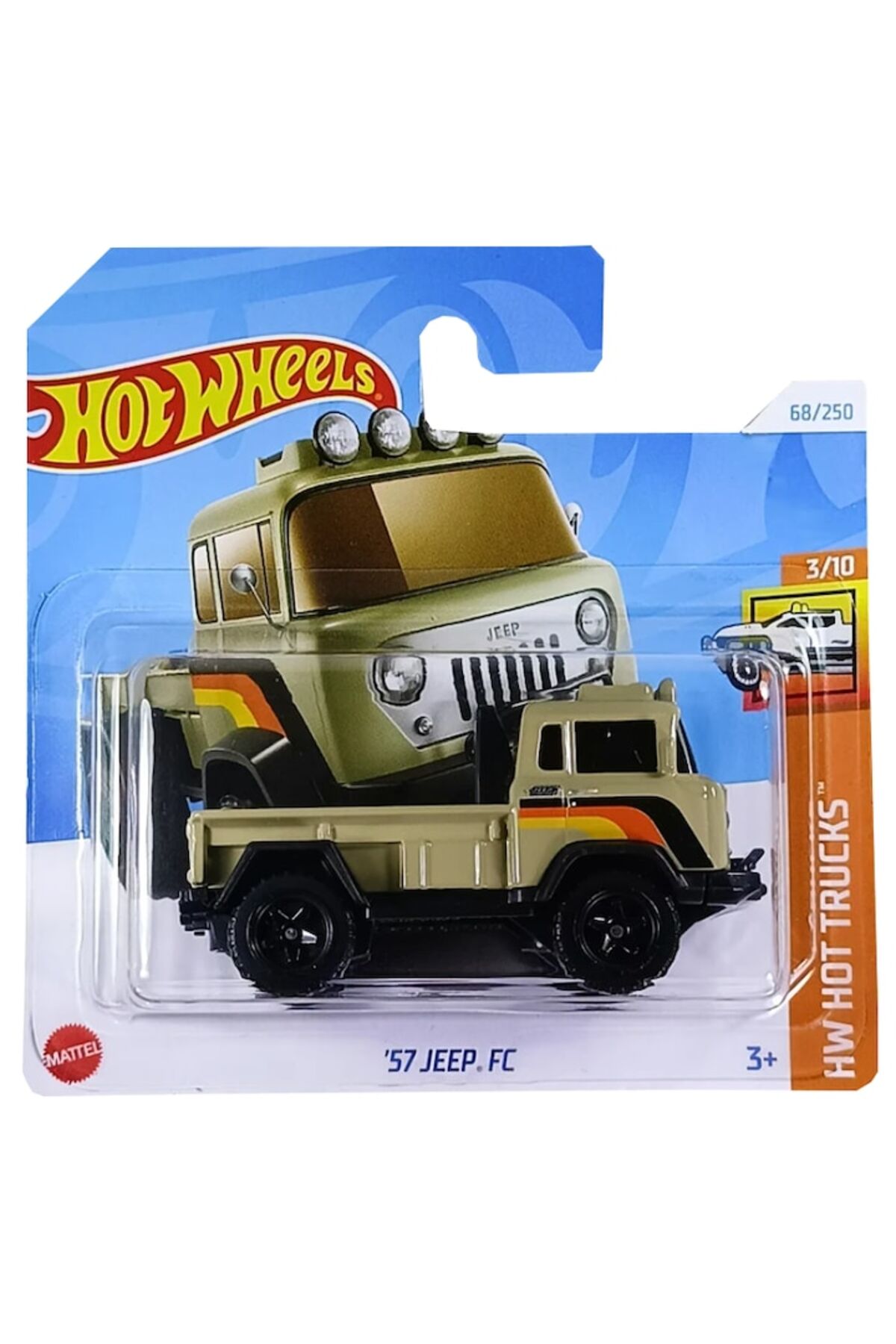 Masinuta metalica Hot Wheels, '57 Jeep FC, 1:64