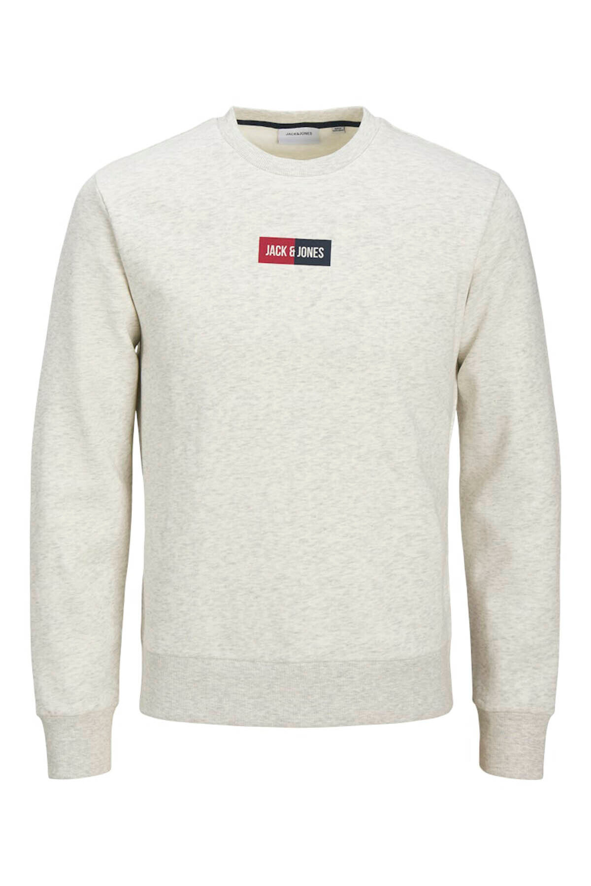 [G-RAPシールド] JACK BALL - Young Trends... Jack & Jones Jack & Jones Jjp Açık Gri Erkek Sweatshirt 12278617