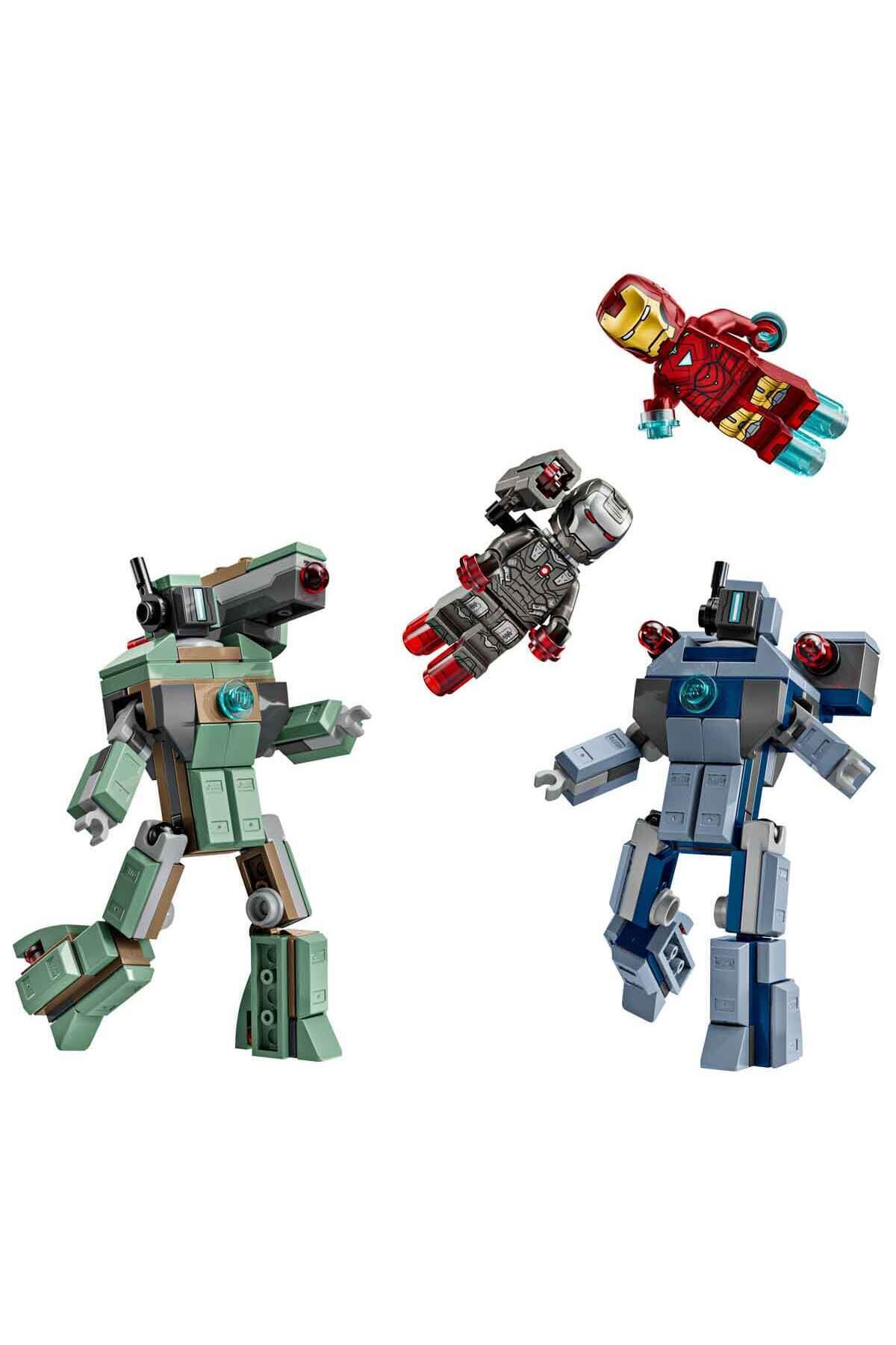 ǀ مرد آهنی و جنگماشین مارول در برابر پهپادهای بدونسرنشین هامر ۷۶۳۲۰ - ۷ سال V