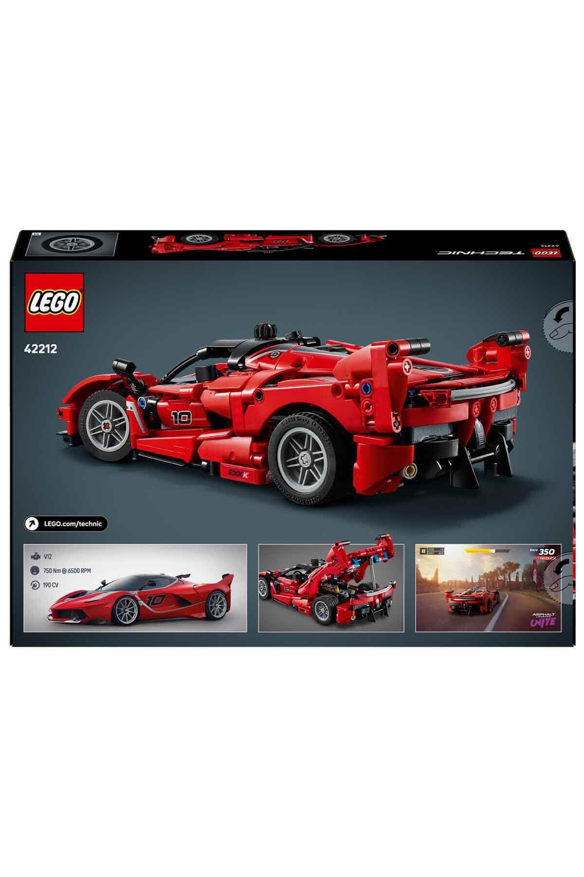 LEGO-Technic Ferrari Fxx K 42212 - Stem Toy Construction Set for Children Ages 10 and up (897 P 4