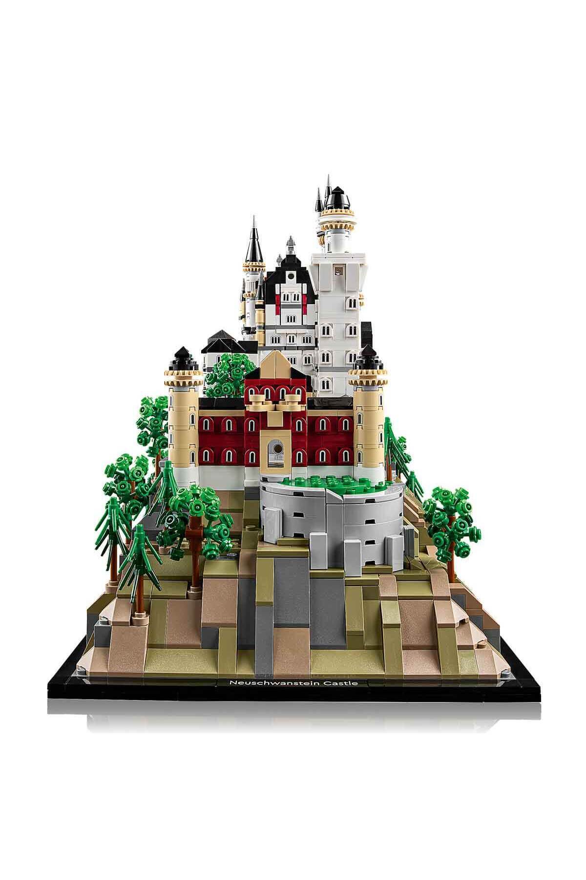 LEGO-Architecture Neuschwanstein Castle 21063 - Collectible Model Building Kit for Adults 6