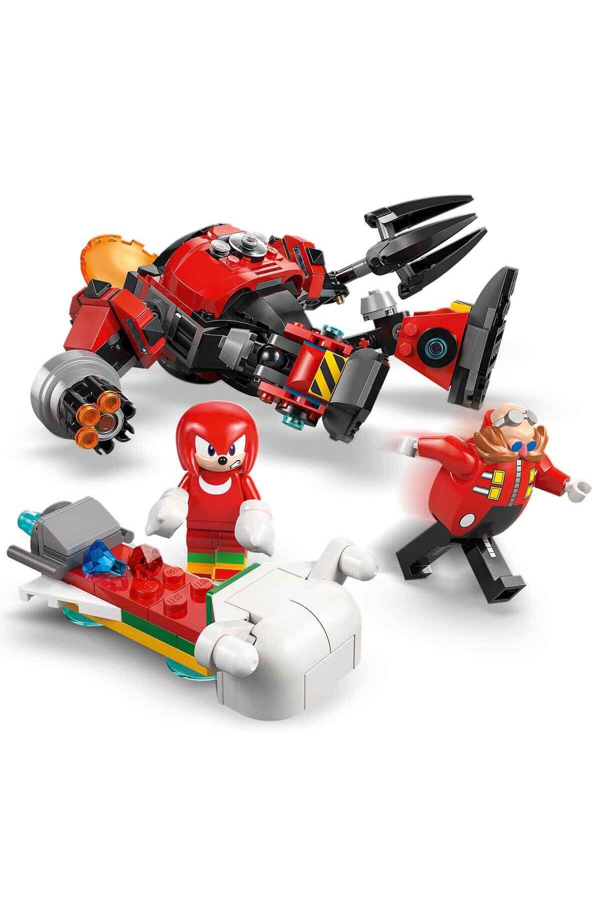 LEGO-Sonic the Hedgehog Knuckles Vs. Dr. Eggman’S Egg Crusher Robot 77005 - 8 Years and up 6