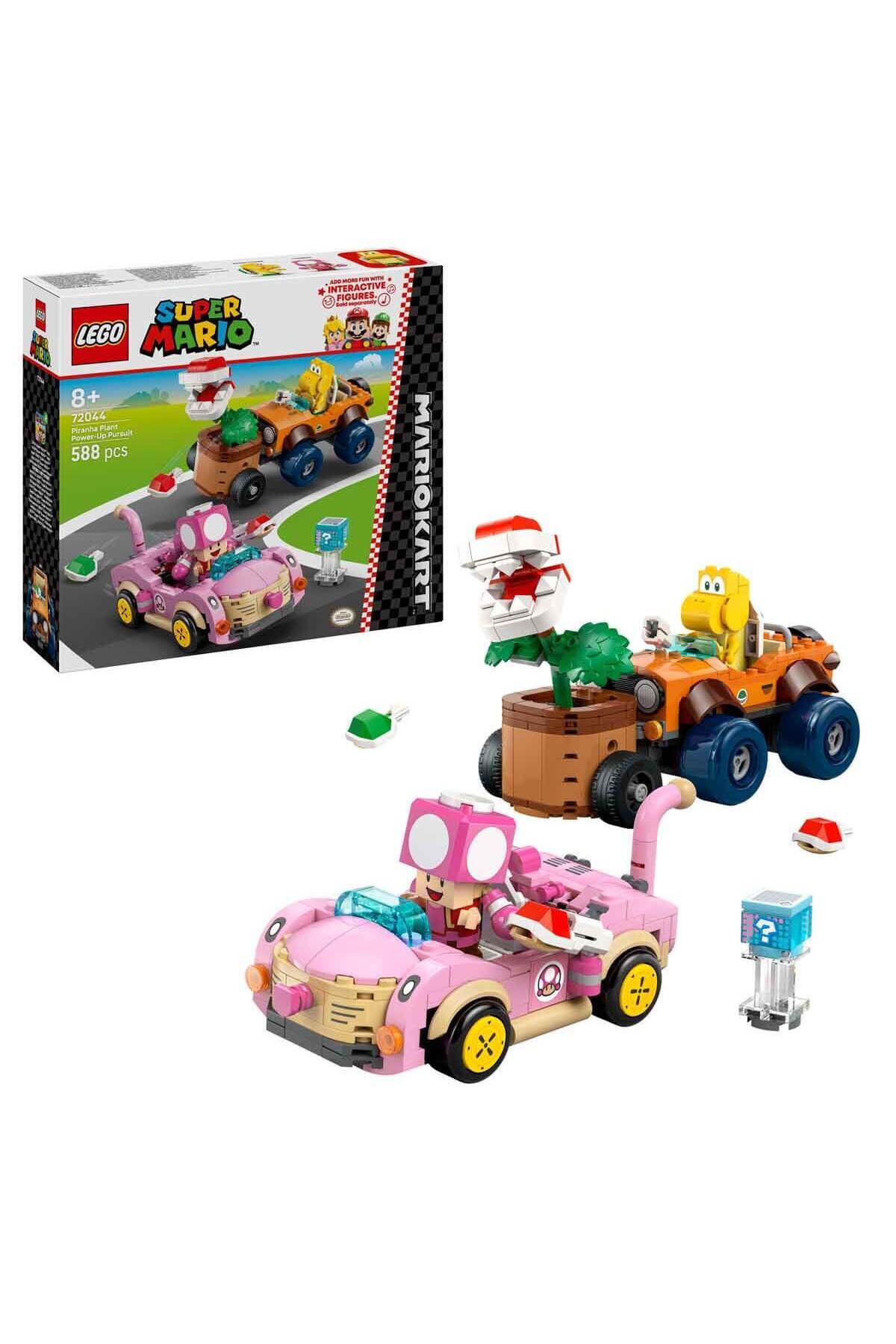 لگو سوپر ماریو: ماریو کارت – ردیاب تقویت‌کننده گیاه پیرانا ۷۲۰۴۴ – برای کودکان ۸ سال به بالا