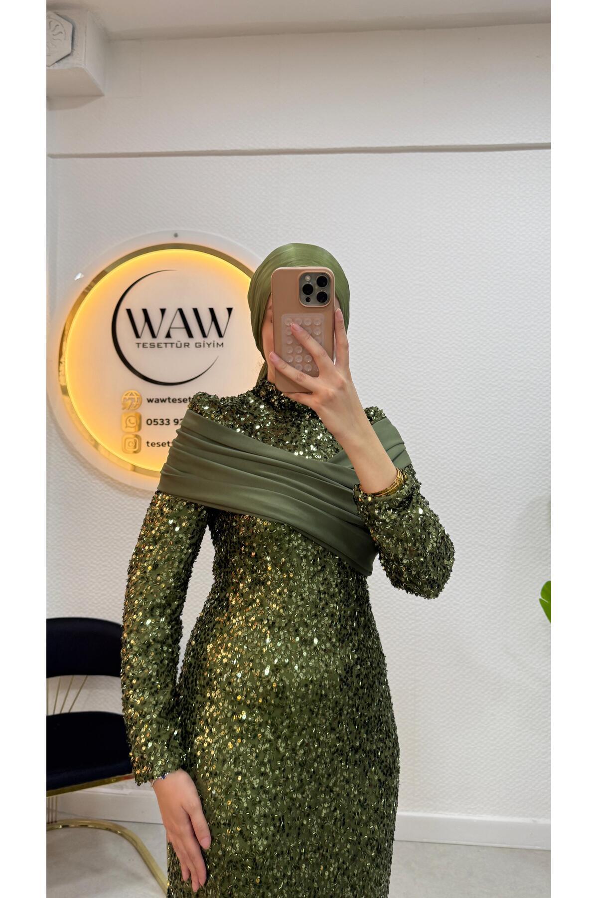 waw tesettür Pırıl Abiye