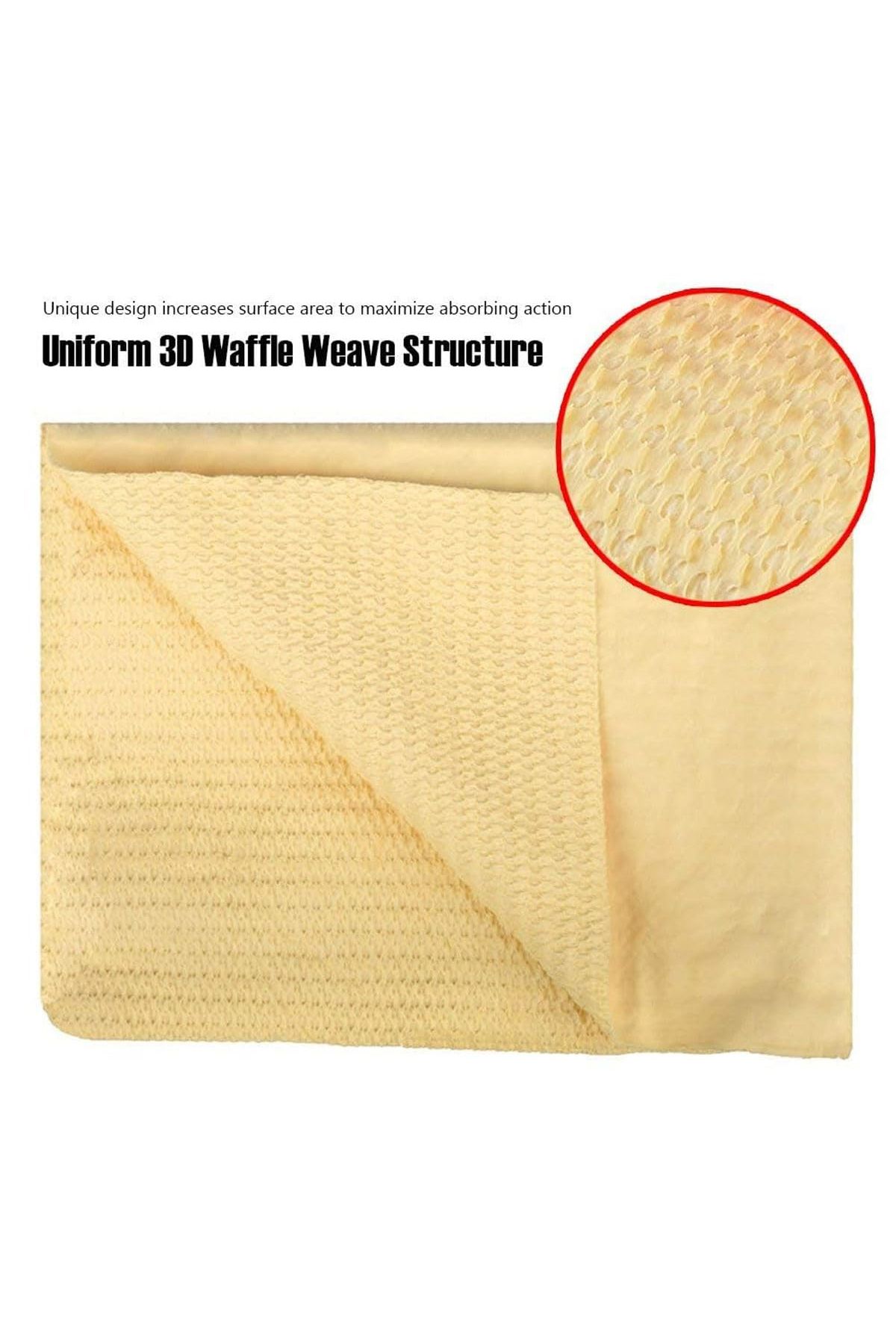 Sword Pro-6D PVA Cleaning Chamois 64 x 43 cm Towel for Multi-Surface Use SW-6D-L 2PCS 4