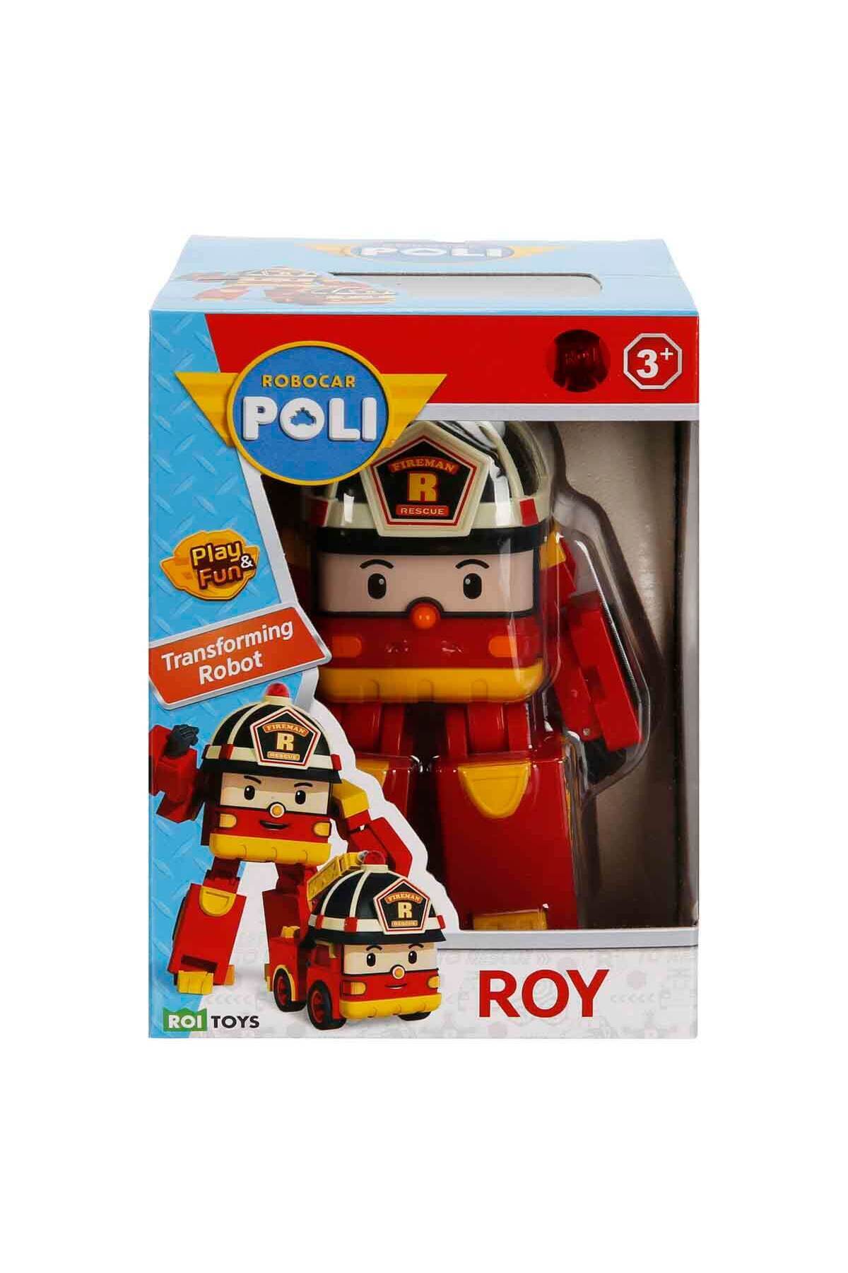 Robocar Poli-Transforming Robot Figure Roy 4