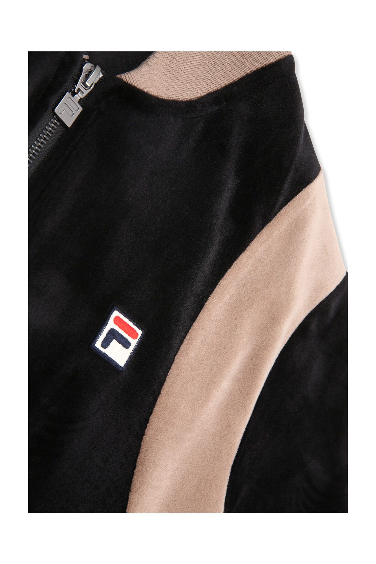 Fila-Adriano Regular Velor Track Jacket 3