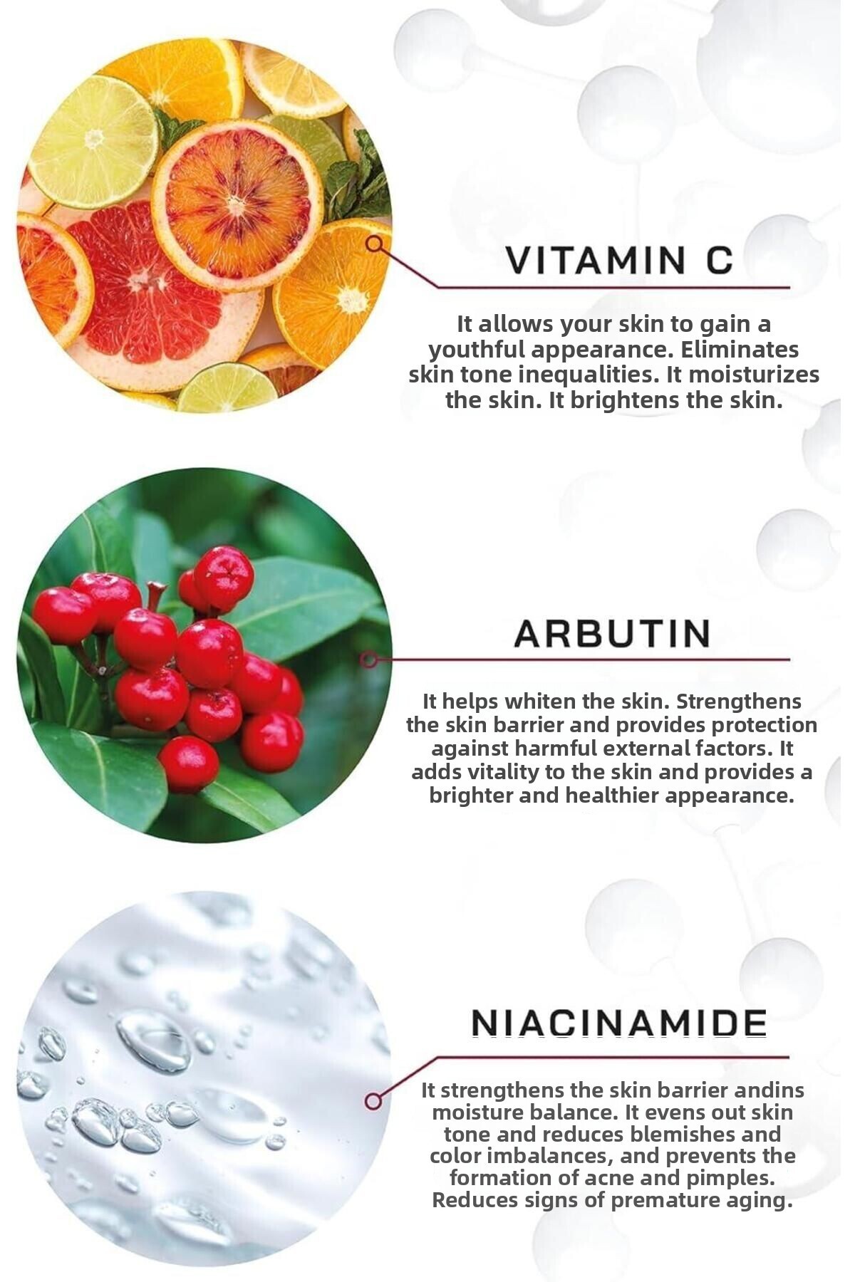 سيروم فيتامين سي لتفتيح وتوحيد لون البشرة 50 مل