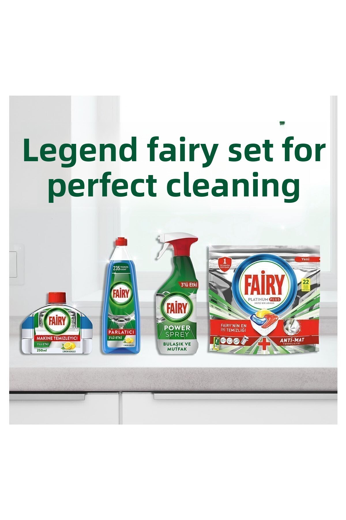 Fairy-Dishwasher Cleaner, Deep Cleaning, Liquid, Lemon Scented, 250 ml 8