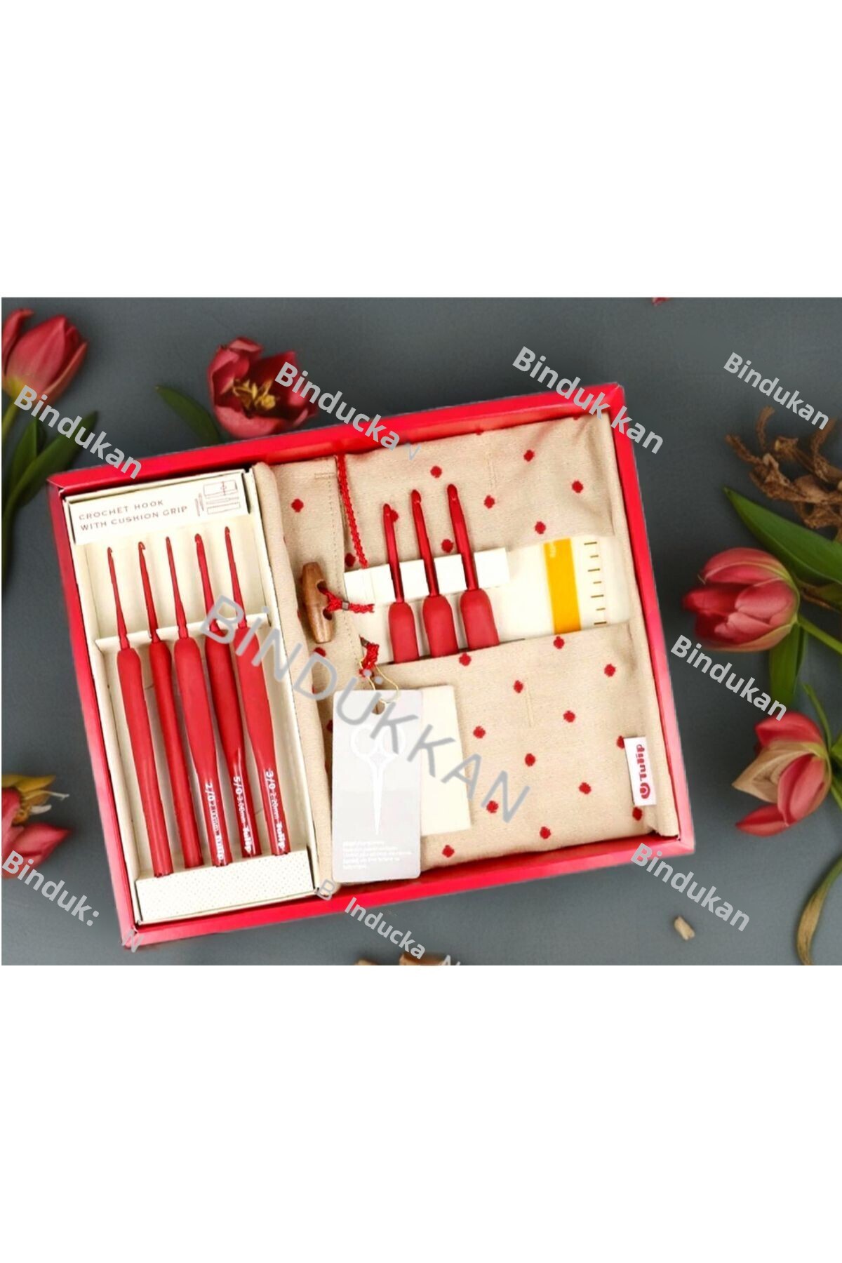 Tulip-Etimo Red Red Crochet Set 1