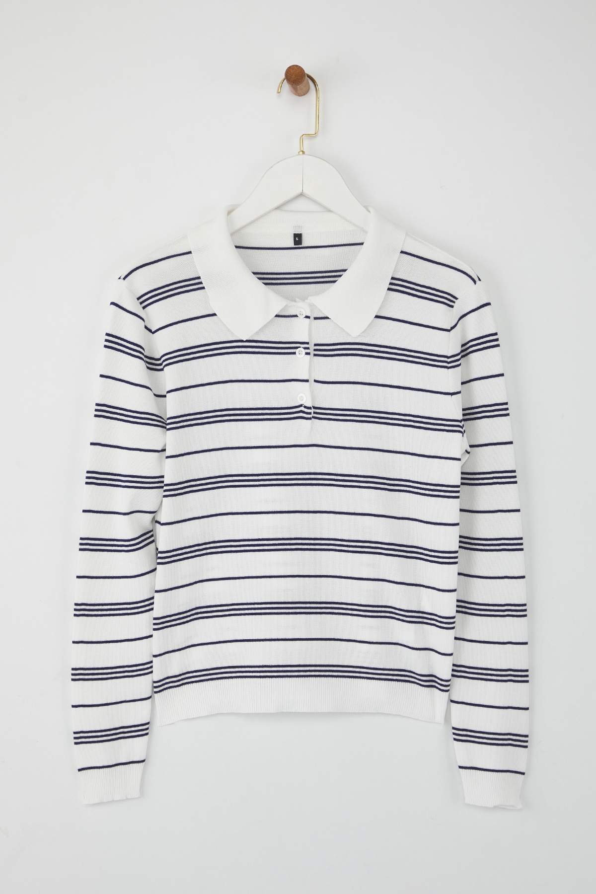 Trendyolmilla  Wardrobe Essentials Ekru Premium İplik Triko Kazak | TWOAW26KZ00142 - Görsel 5