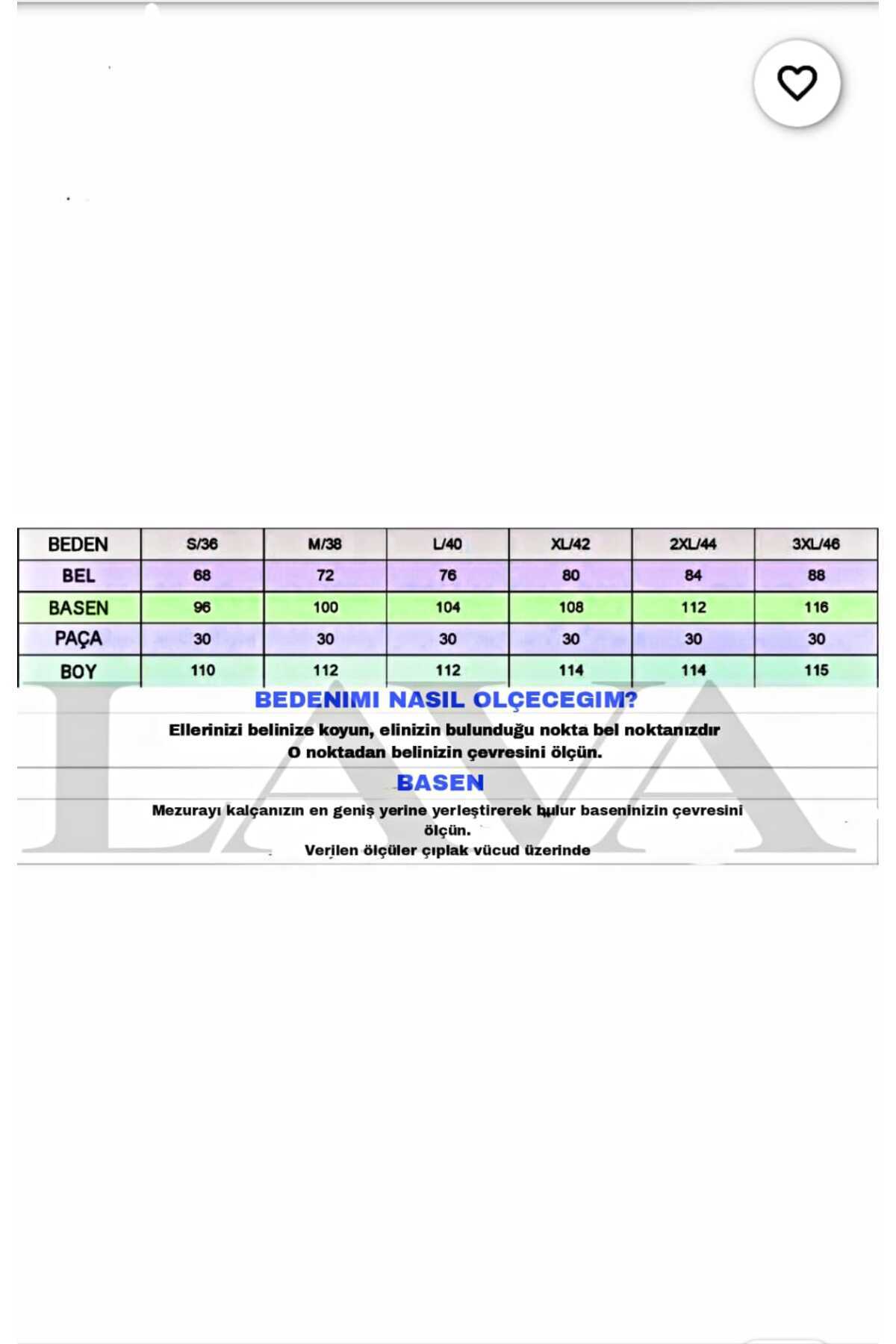 LAVA FASHION  Kadın Pileli Kumaş yüksek bel Palazzo Pantolon - Görsel 8