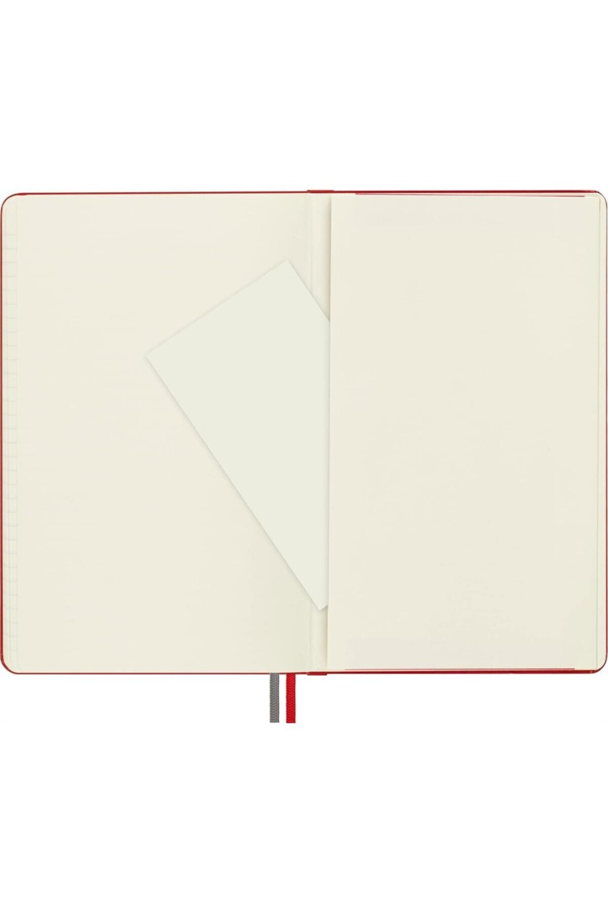 Moleskine-Lg Striped Thick Red Notebook L Size Hard Cover 5