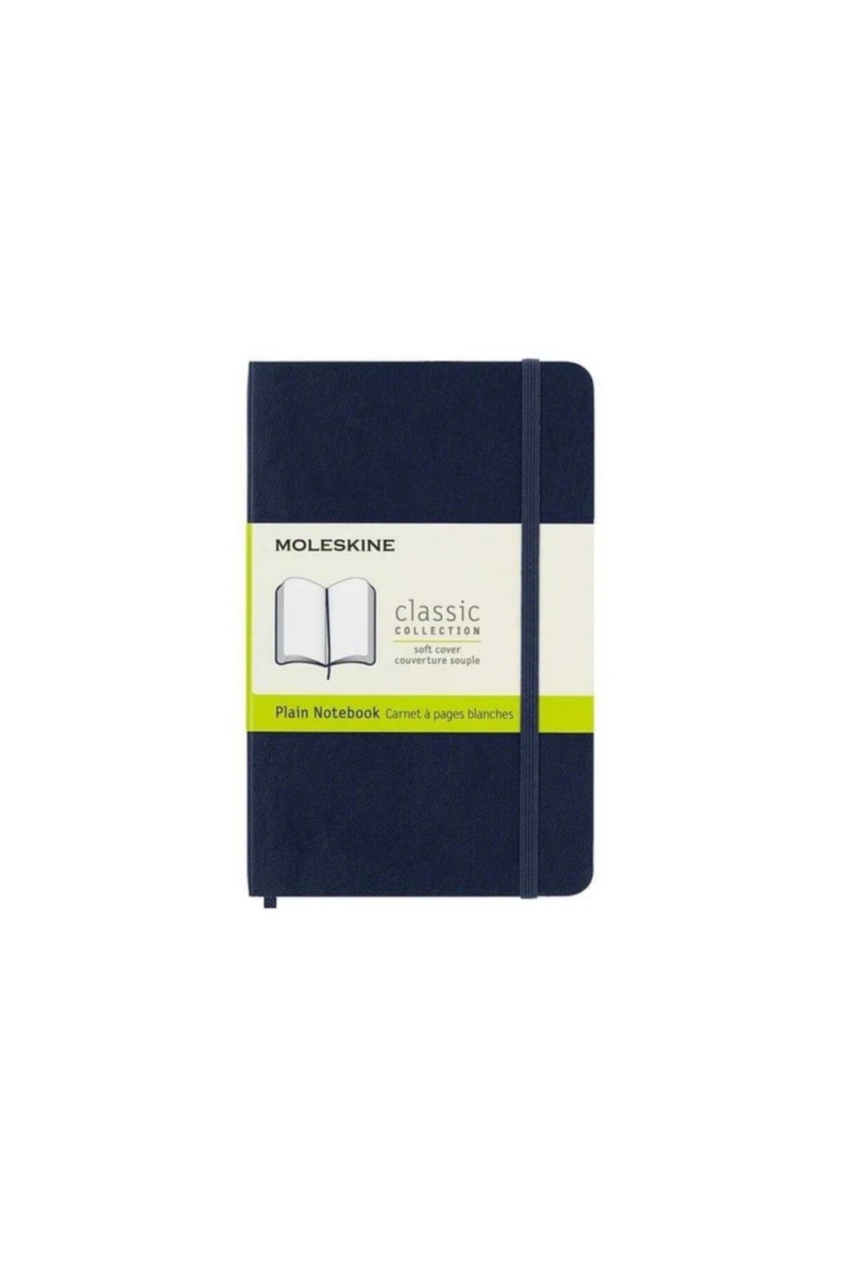 Moleskine-Soft Notebook Cover - Plain Navy Blue, Pocket Size 1