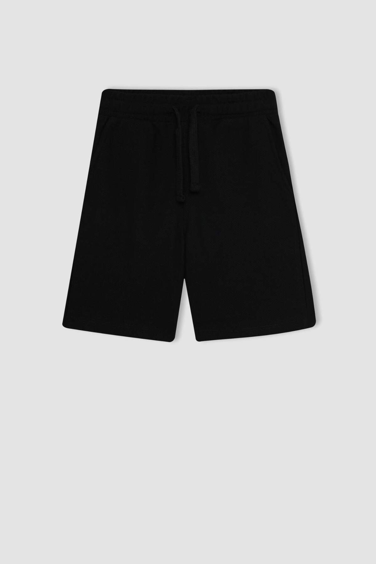 ست بالاتنه و پایین تنه پسرانه طرح دار کشسان آستین استاندارد | دفاکتو Defacto D1160A824HS - تصویر 3