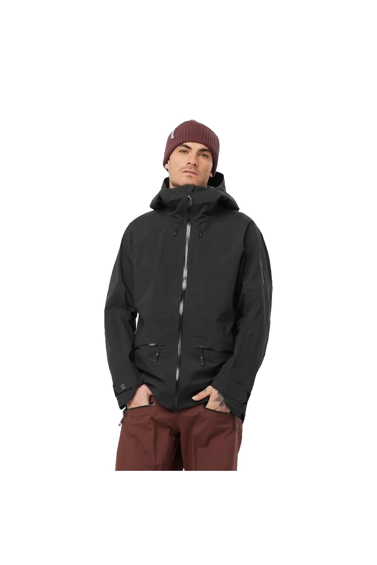 سالومون کاپشن اسکی مردانه Absolute 3L مشکی کاپشن اسکی مردانه LC2322800