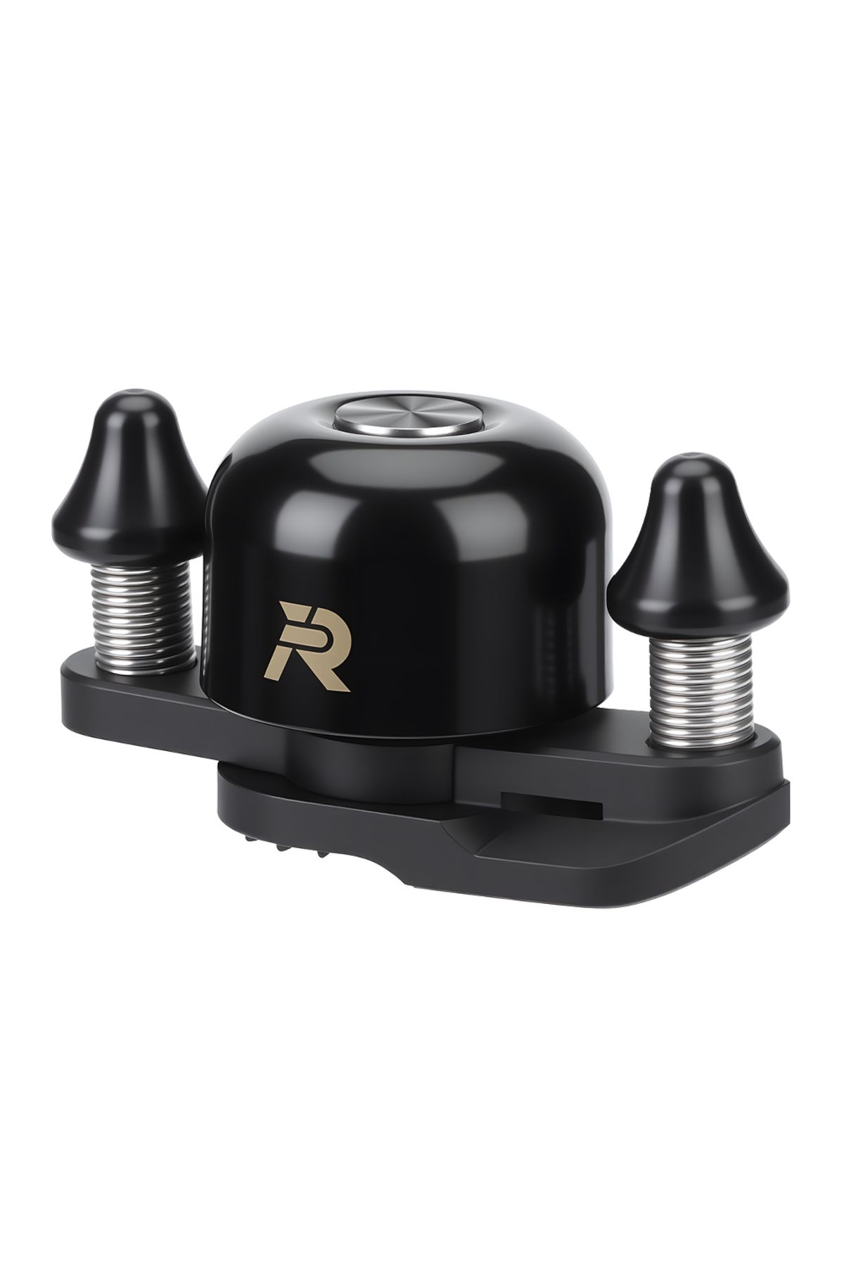 Choice-Black 1pc Camluxy 100dB Mini Copper Alloy Cycling Bike Bell Dual Bell Hammers Design Handlebar MTB R 1