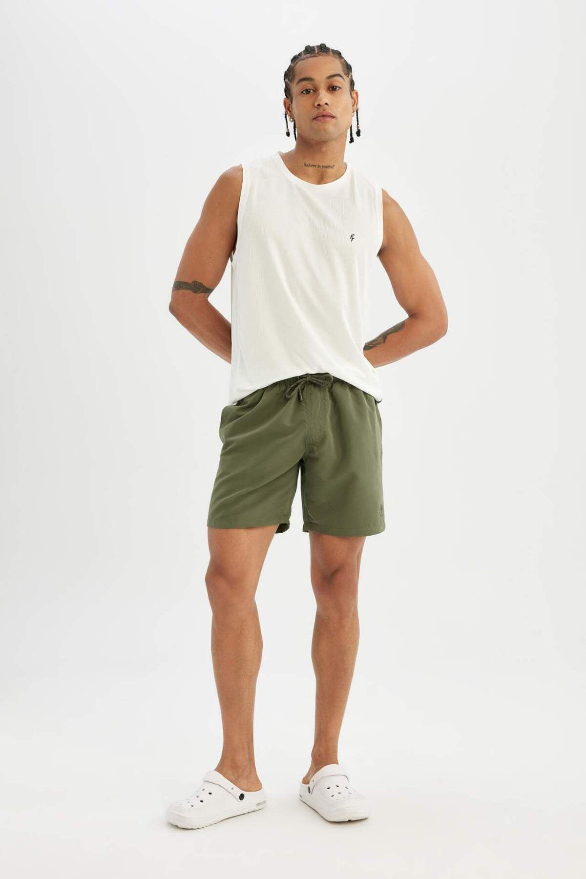 DeFacto-Short Size Regular Fit Sea Shorts - D4073AX24HS 1