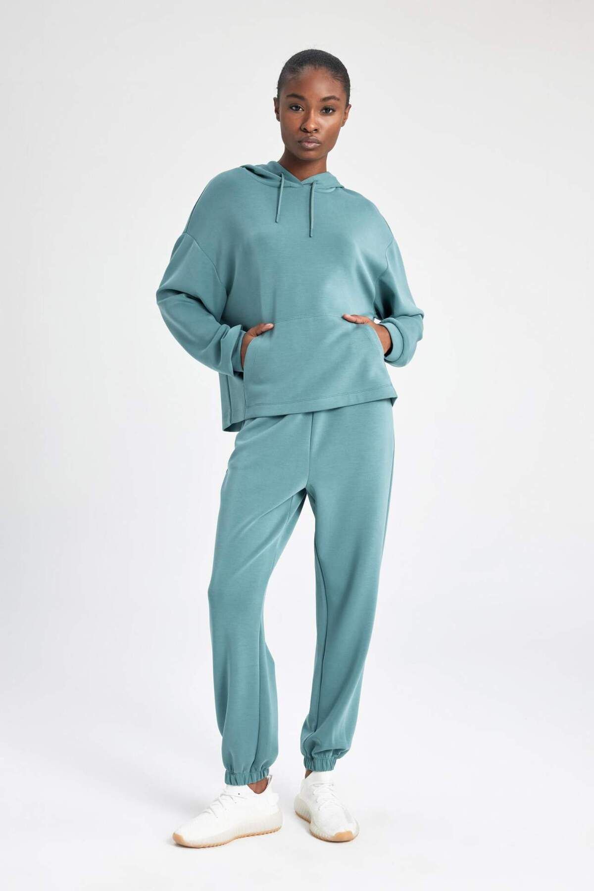 DeFacto-Modal Fit Jogger-Jogginghose – Doppeltaschen, gerader Schnitt B1794ax24sp 4