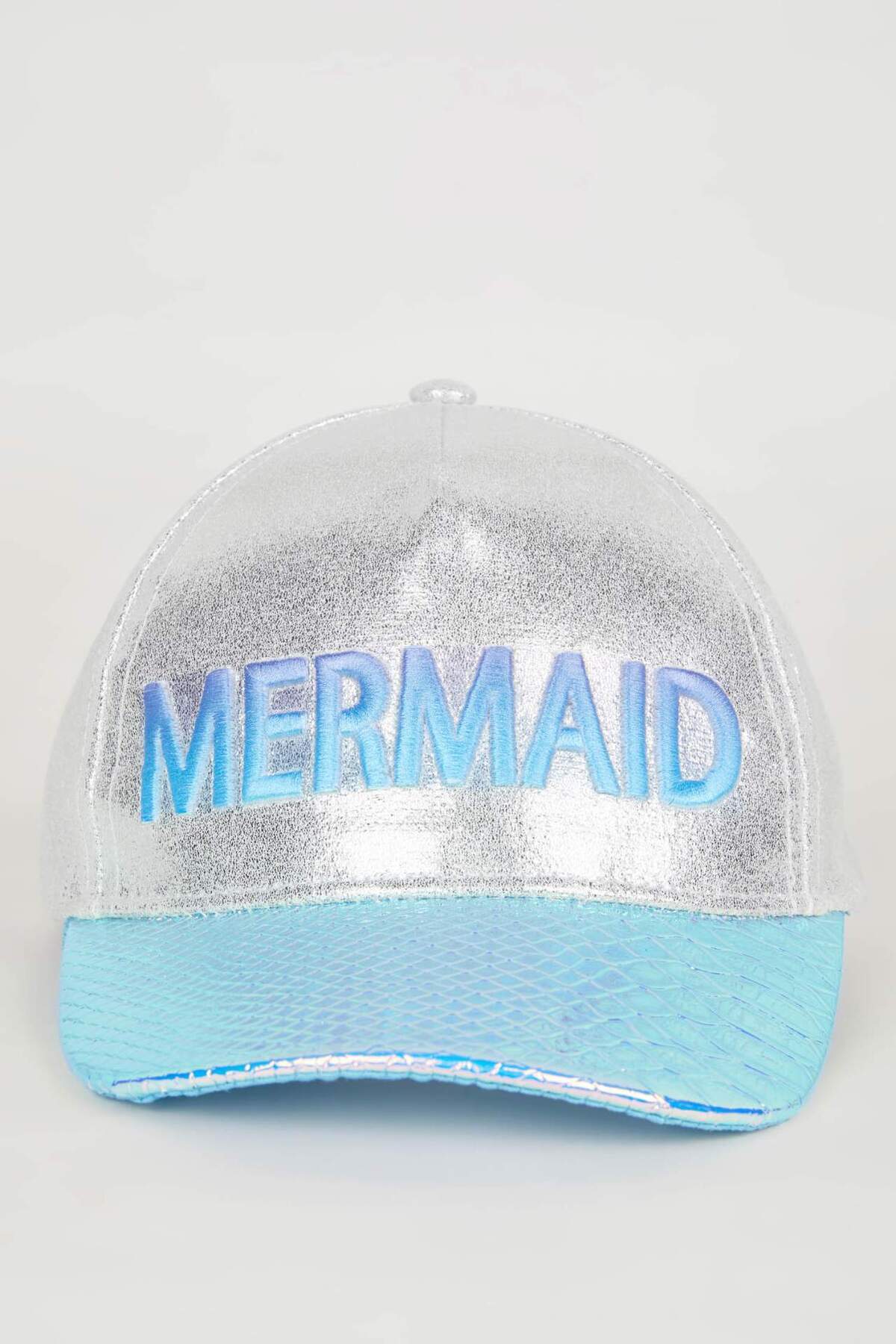 DeFacto-Girls Embroidered Gabardine Baseball Basketball Hat B7602A824SM 5