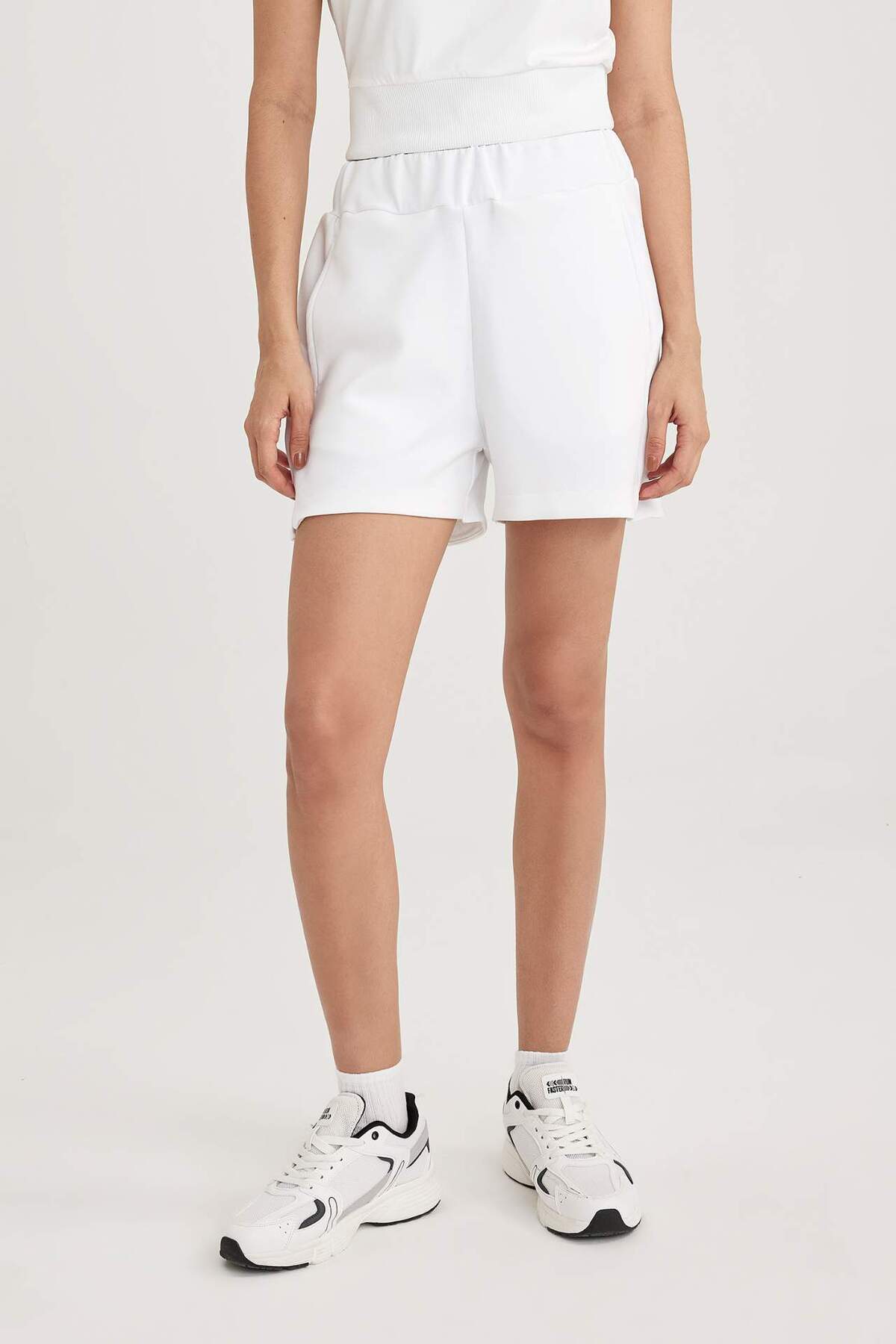 DeFacto-DeFactoFit Oversize Φαρδύ Αθλητικό Σορτς B8975AX24SM 5