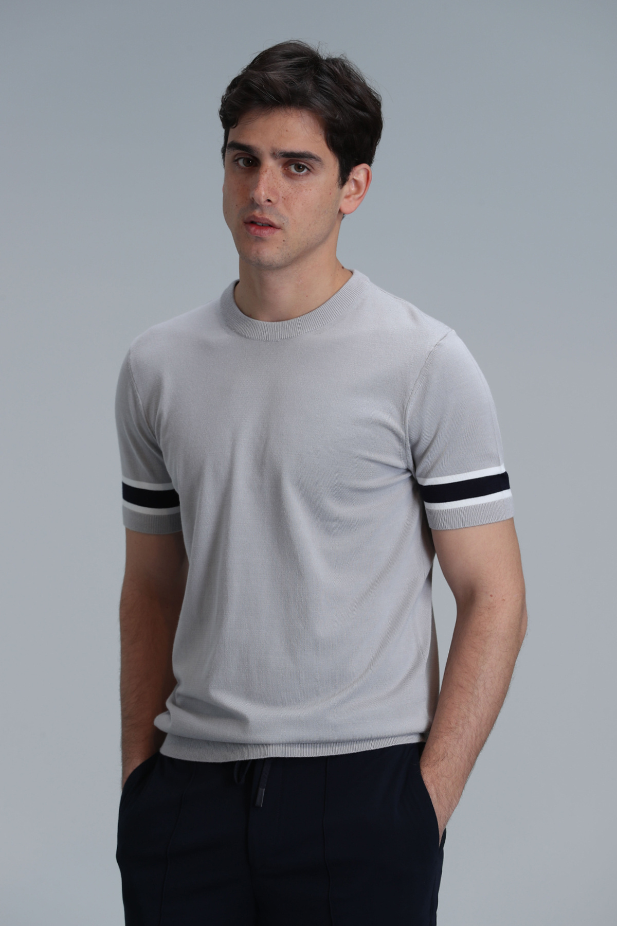 Lufian-Lucy Men's Sweater Stone 1