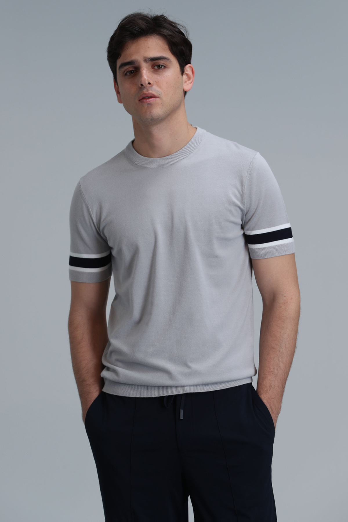 Lufian-Lucy Men's Sweater Stone 3
