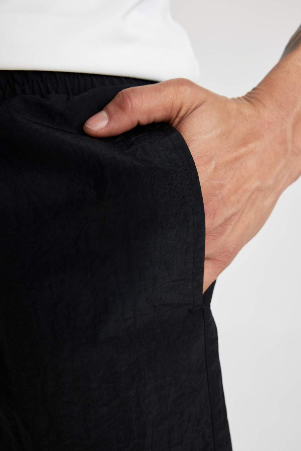 DeFacto-شورت سباحة قصير مطبوع بقصة عادية من DeFactoFit B5991AX24HS 5