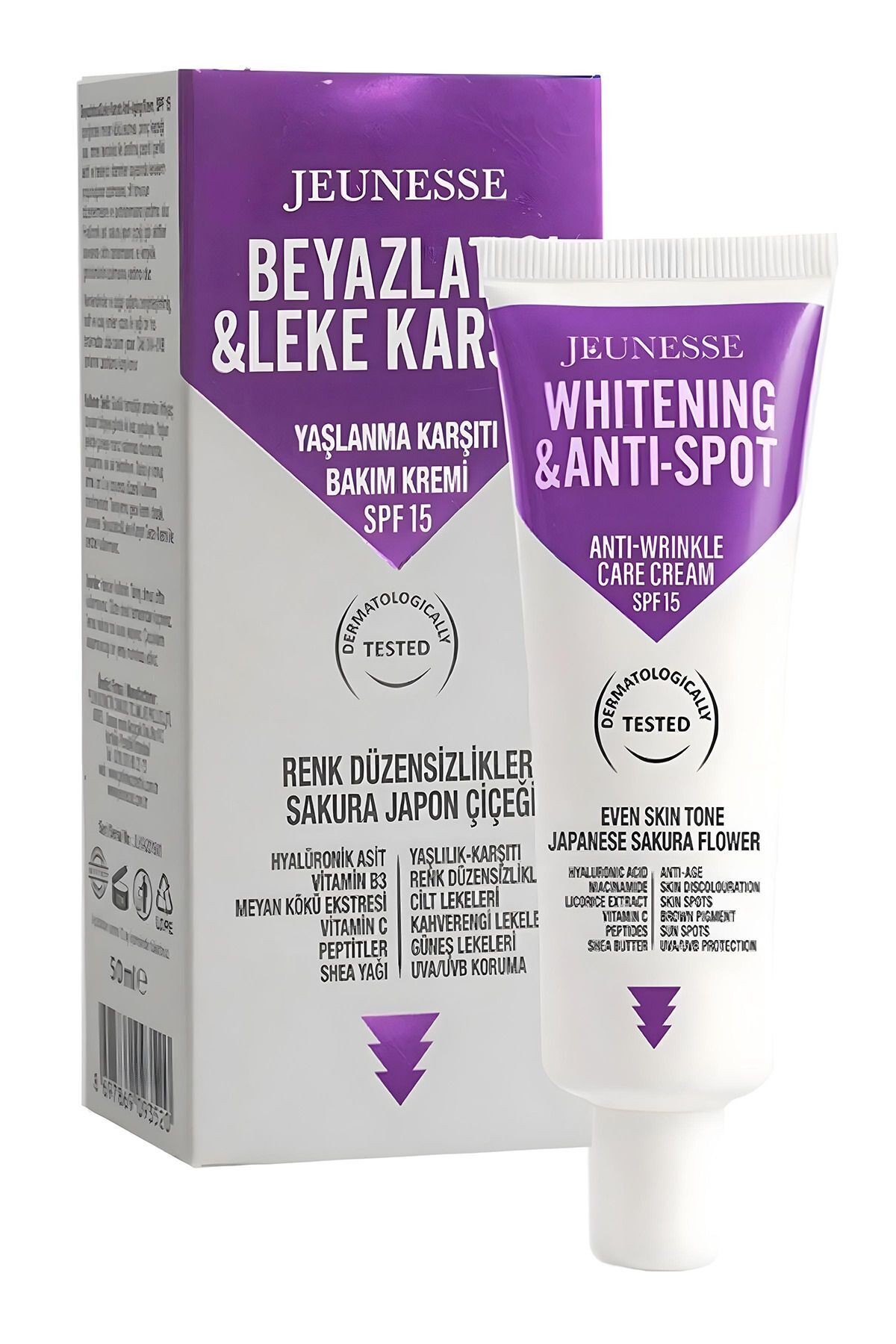 Jeunesse BEYAZLATICI LEKE KREMİ 50ML ANTİ-WRİNKLE - Fiyatı