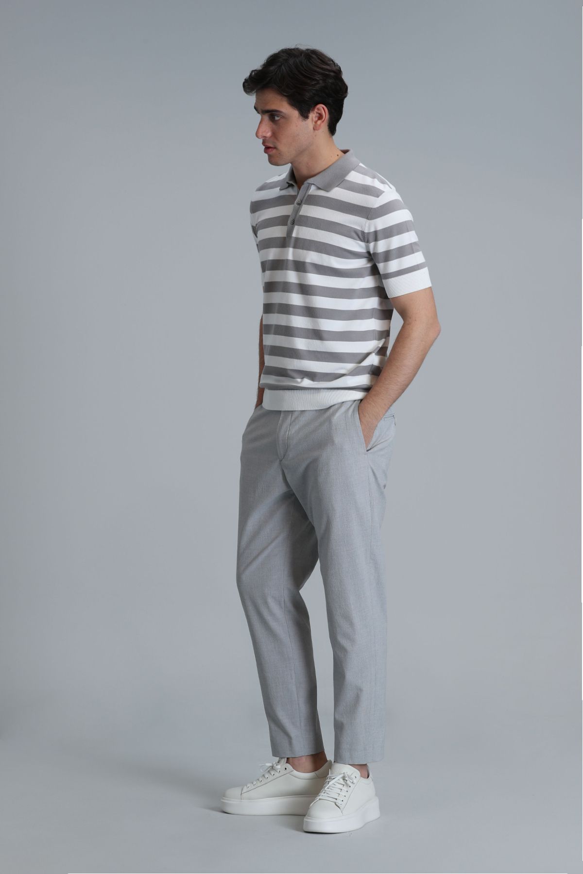 Lufian-Terra Men's Sweater Gray 4