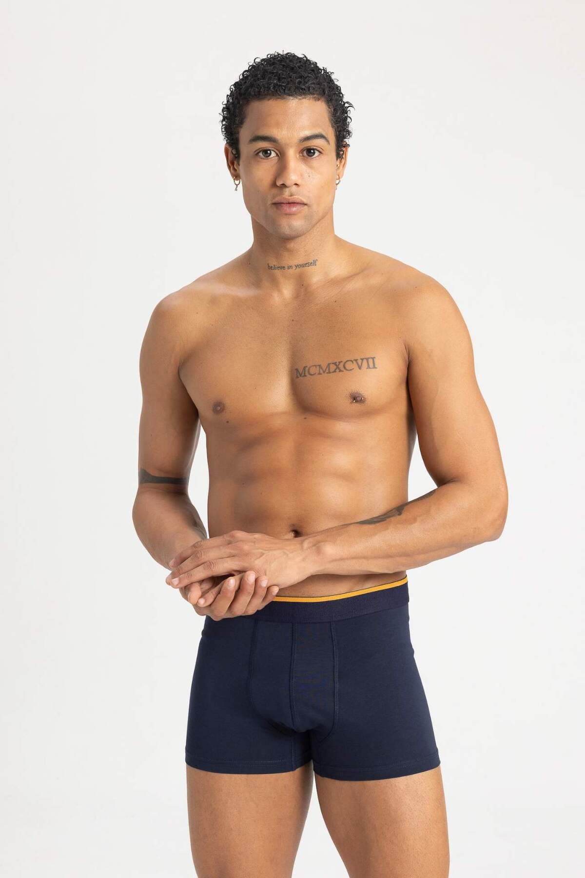 DeFacto-Boxer cu 3 piese Regular Fit B7182AX24SM 5