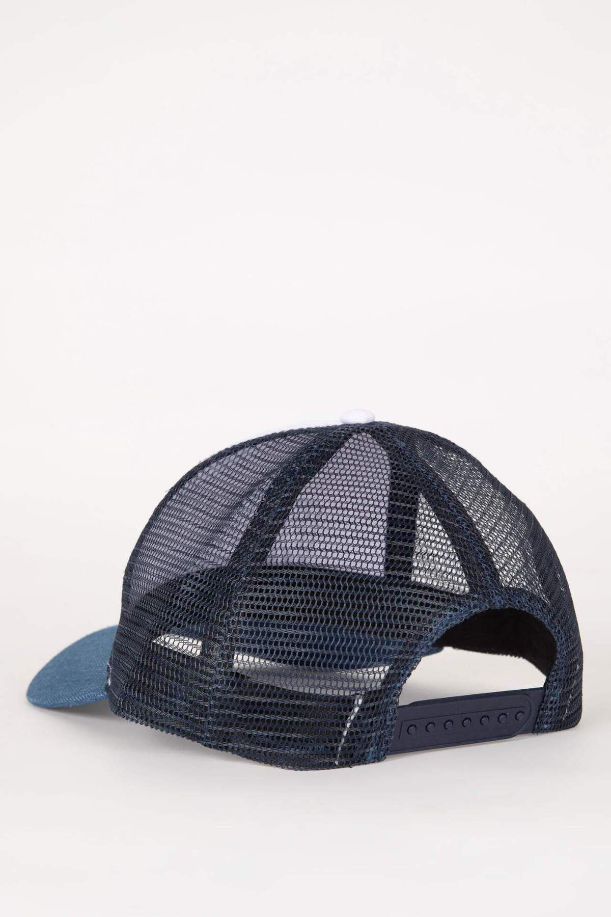 DeFacto-Men's Printed Woven Baseball Basketball Cap B8002AX24SM 5