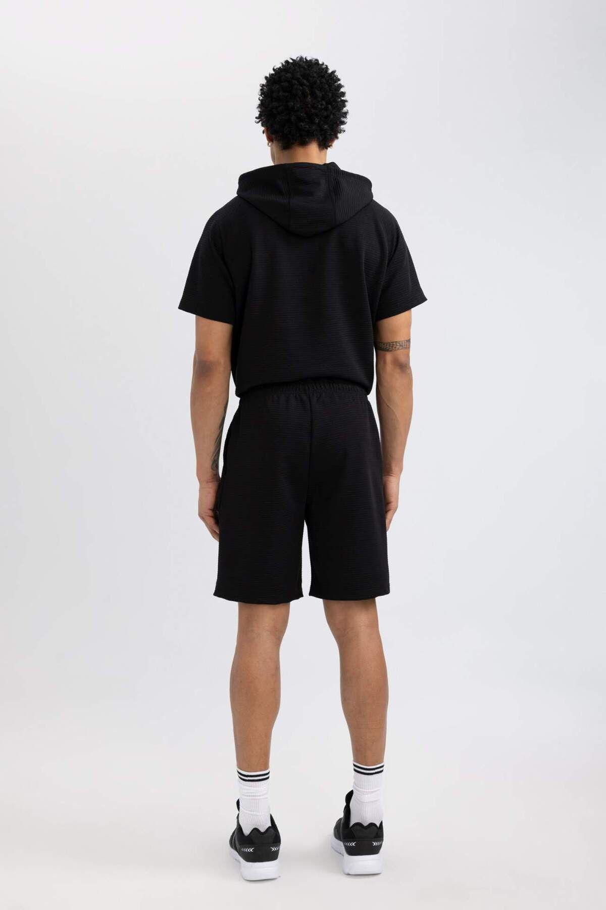 DeFacto-DeFactoFit Standard Fit Short Leg Shorts C1483AX24SM 6