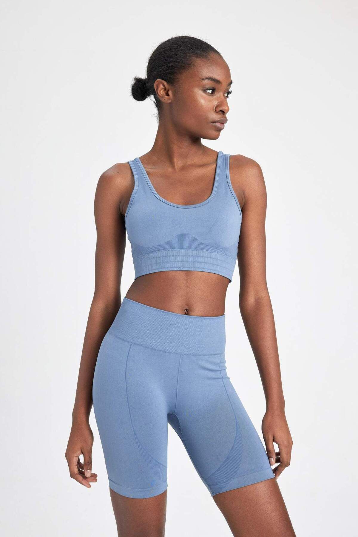 DeFacto-DeFactoFit Biker Taille Saran Seamless Sportler Biker B4569AX24SP 5