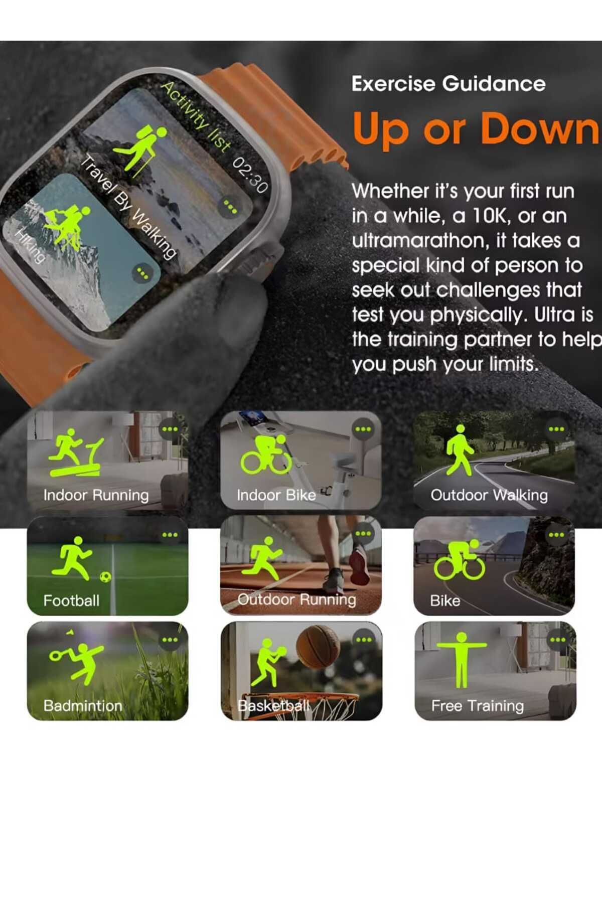 ZERO SPACE-Ultra Smart Watch With Amoled Display, 7 Custom Straps, Advanced Health & Fitness Tracking, A 5