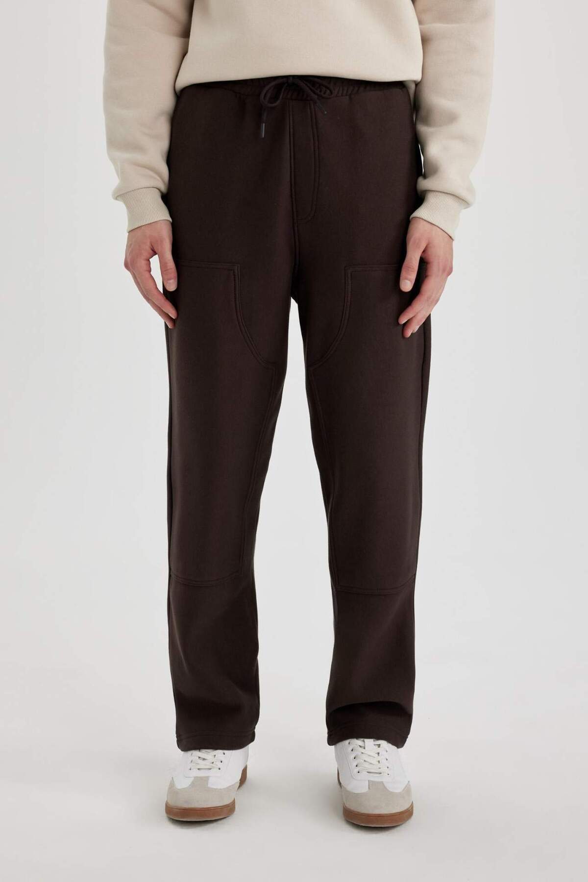 DeFacto-Jogginghose Oversize Wide Fit Gerade Bein mit Taschen C5383AX24SP 4