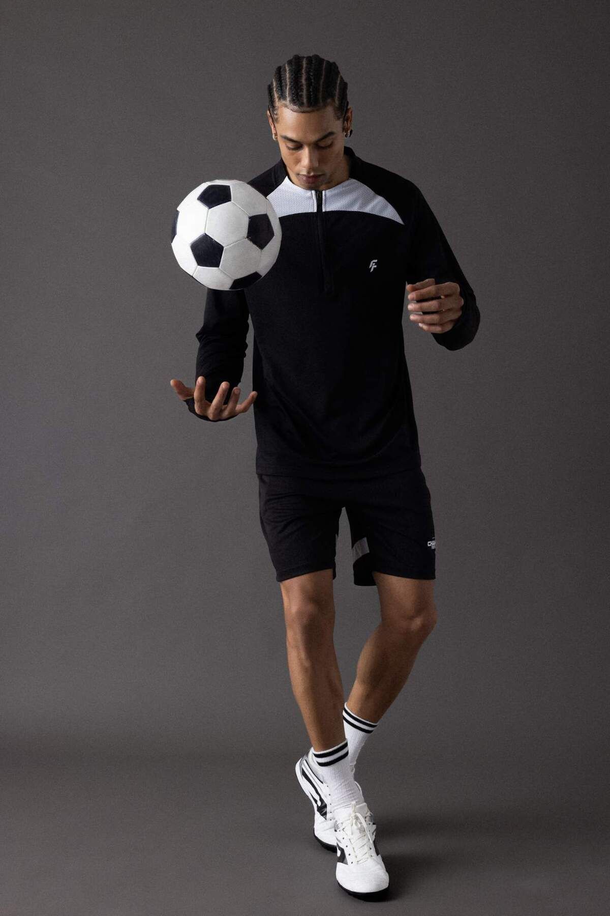 DeFacto-DeFactoFit Slim Fit Sport Shorts B5028AX24SP 2