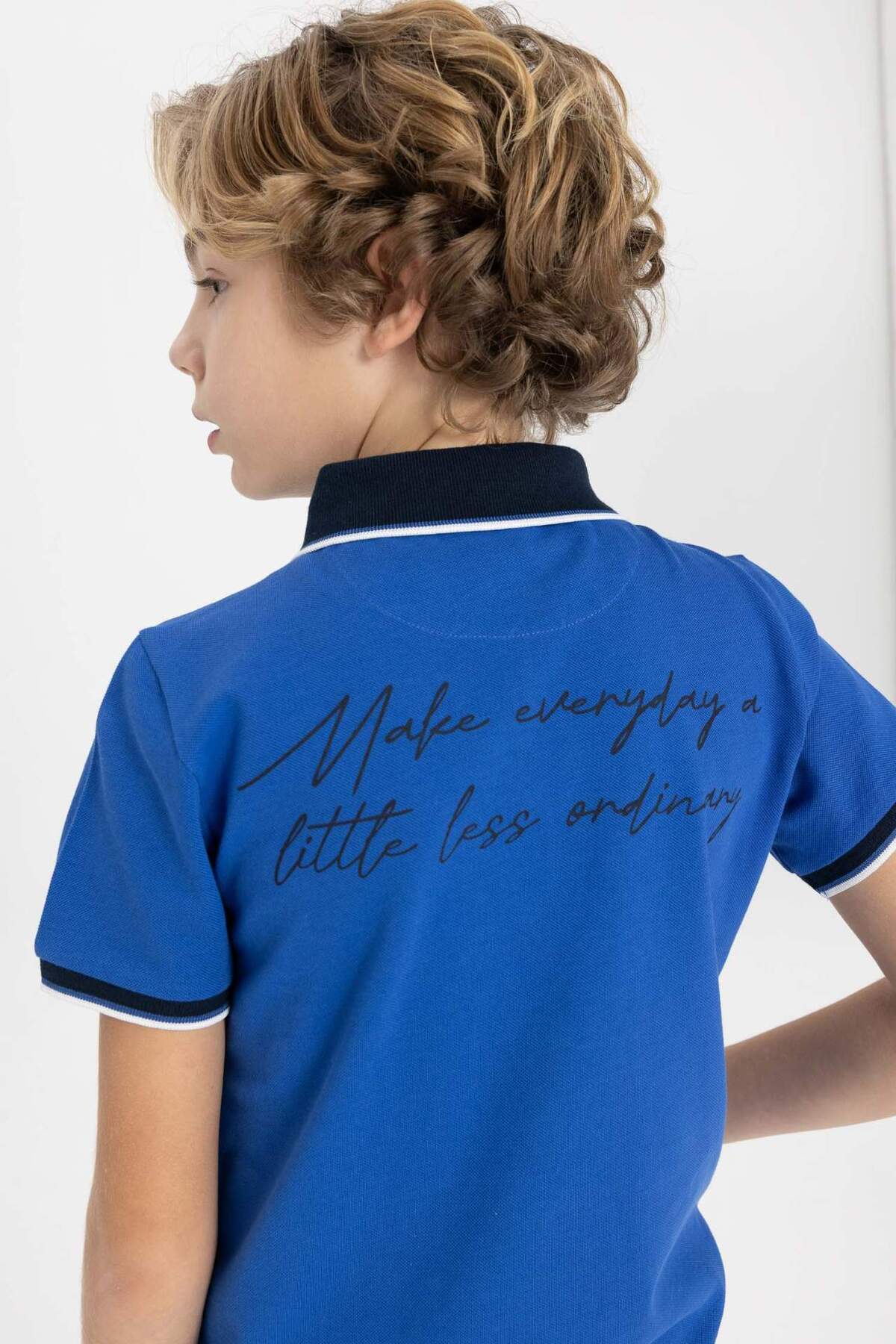DeFacto-Jungen-Polokragen-Piqué-Kurzarm-T-Shirt B6830A824SM 6