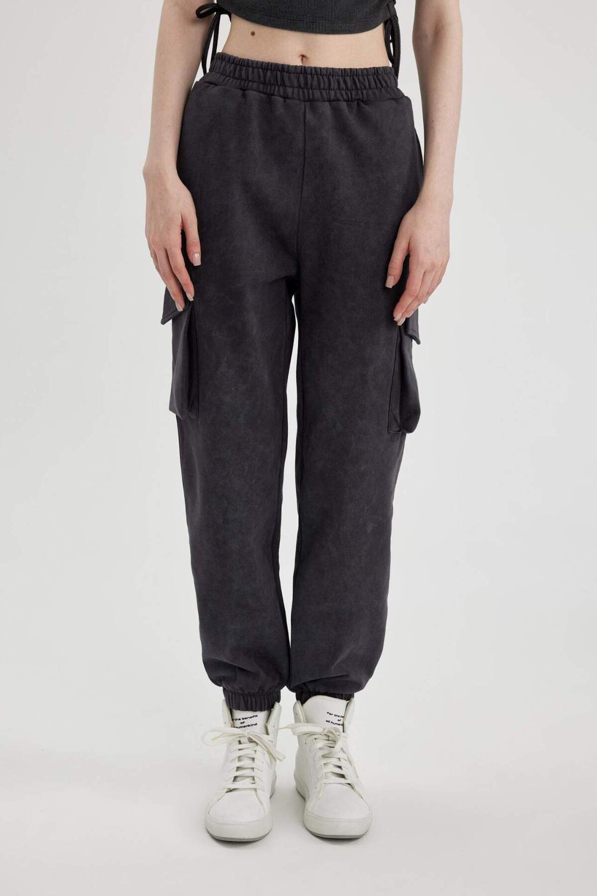 DeFacto-Coool Jogger Thick Fabric Trousers 4