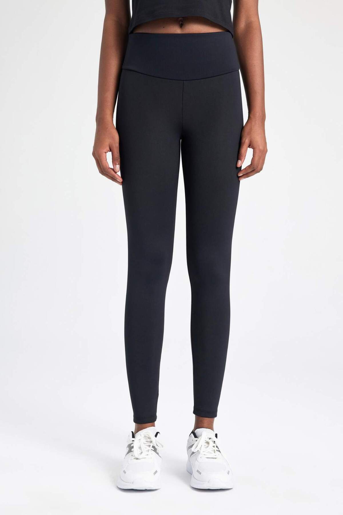 DeFacto-DeFactoFit Bauchformende Sportleggins B4046AX23AU 1